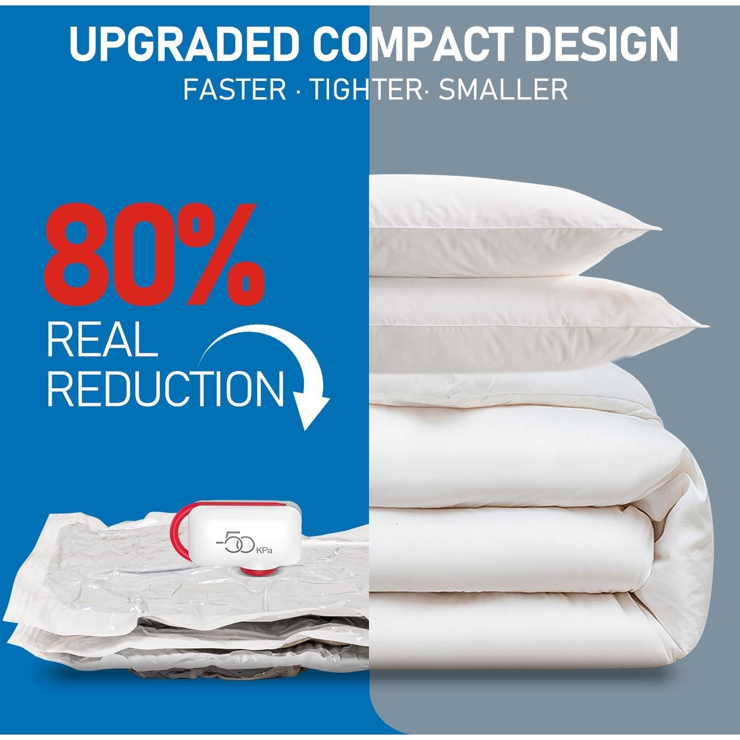 Bolsas de Almacenamiento al Vacío Vacbird 10 Pzas con Bomba