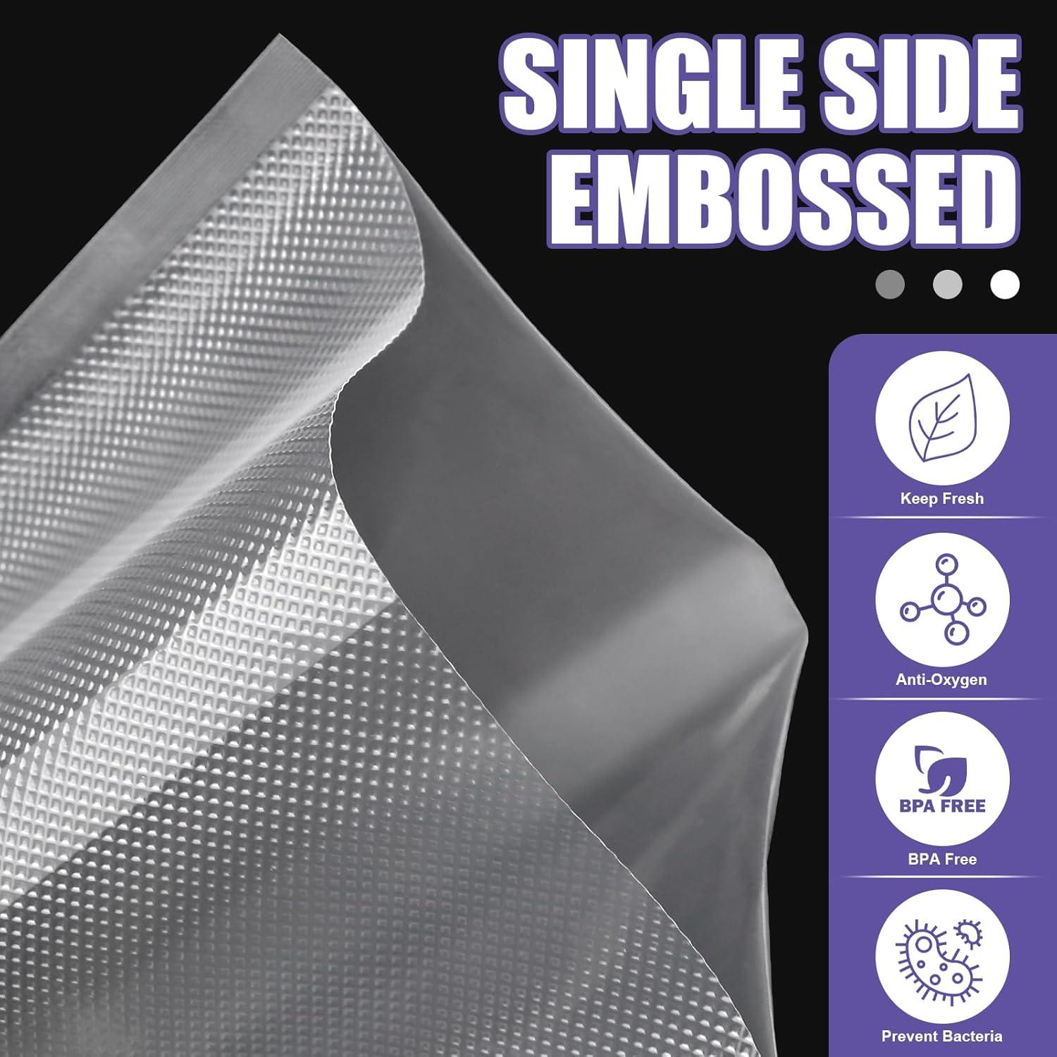 Bolsas de Sellado al Vacío CAREGY 8 Rollos 20m Grado Comercial