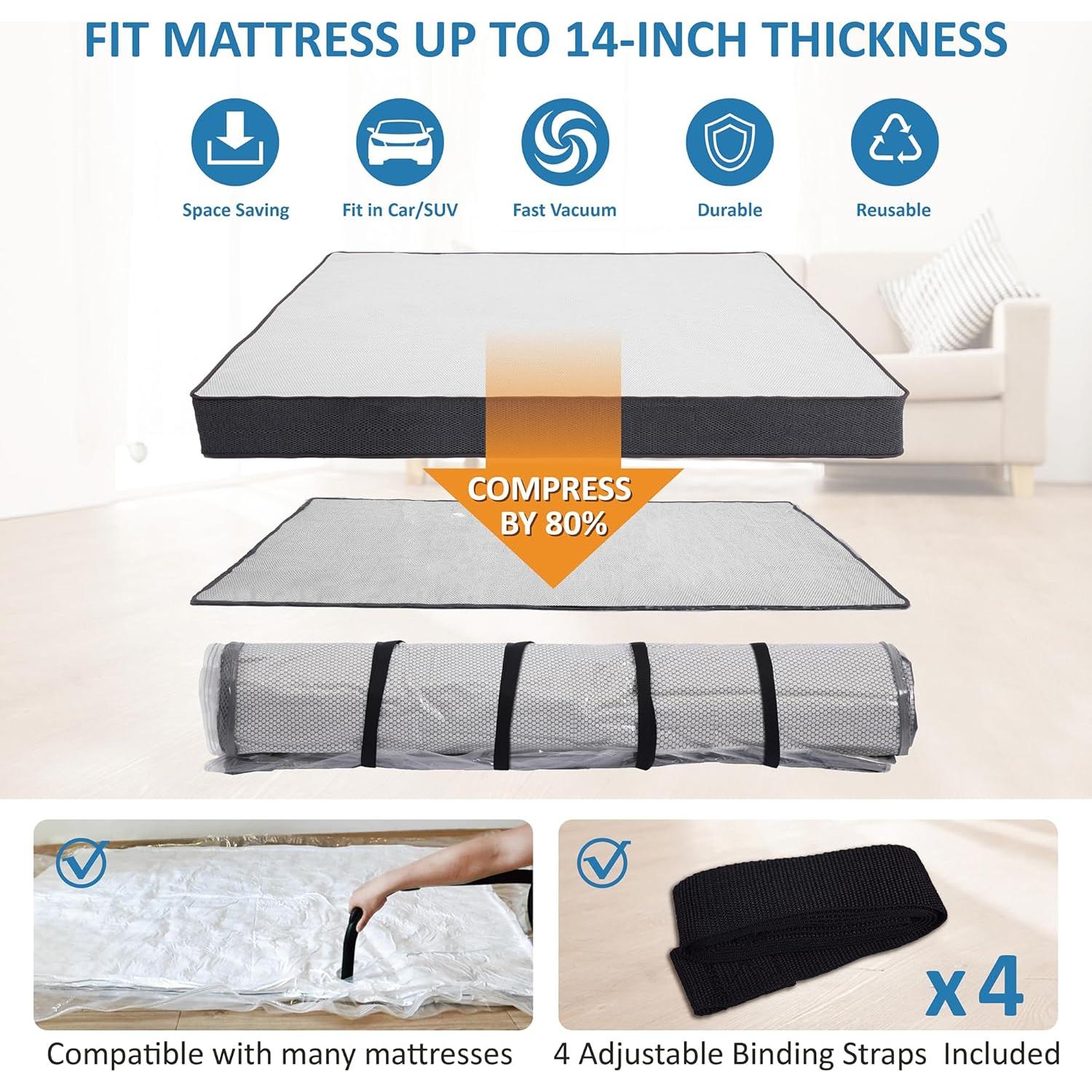 Bolsa de Vacío para Colchón King Storage Logic 1,27 kg