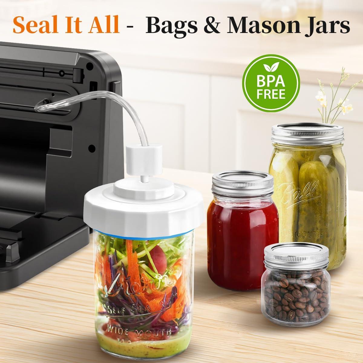 Máquina de Sellado al Vacío LACRTOPE con Luz UV-C y Kit