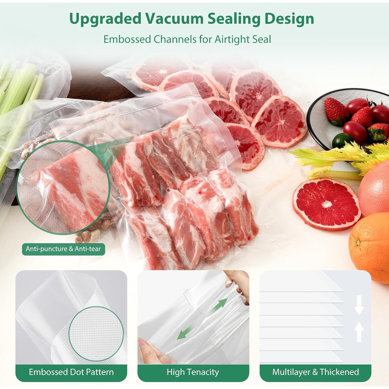 Rollos de Bolsas de Sellado al Vacío Beelicious Pro 6 Pzs