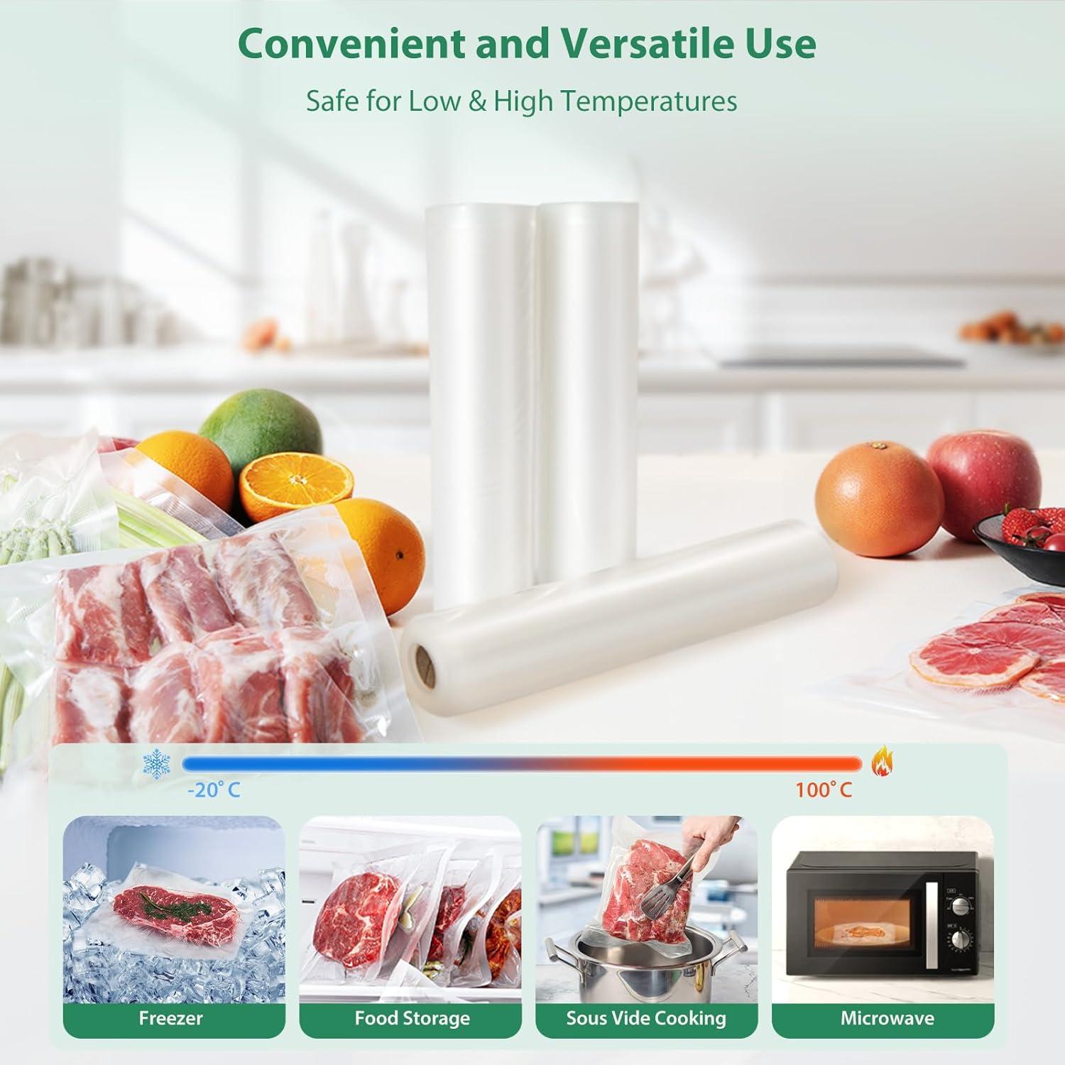 Rollos de Bolsas de Sellado al Vacío Beelicious Pro 6 Pzs