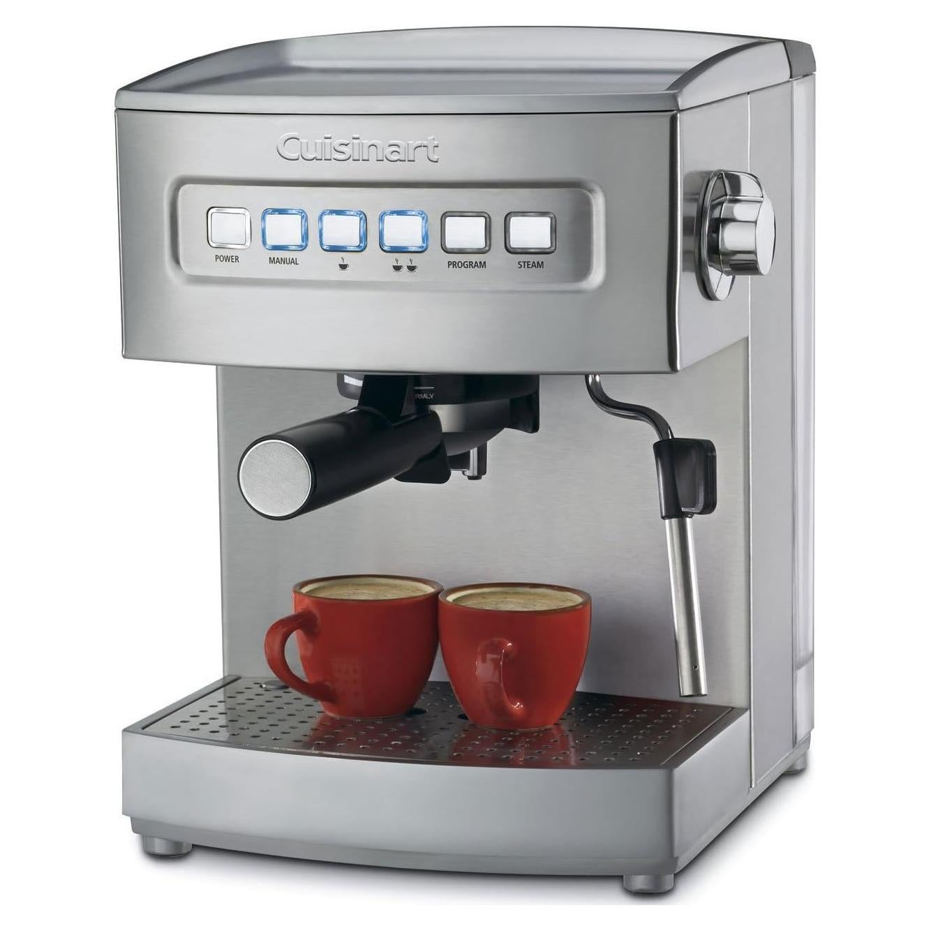 Cuisinart EM-200NP1 Máquina de Espresso 15 Bares Acero Inoxidable