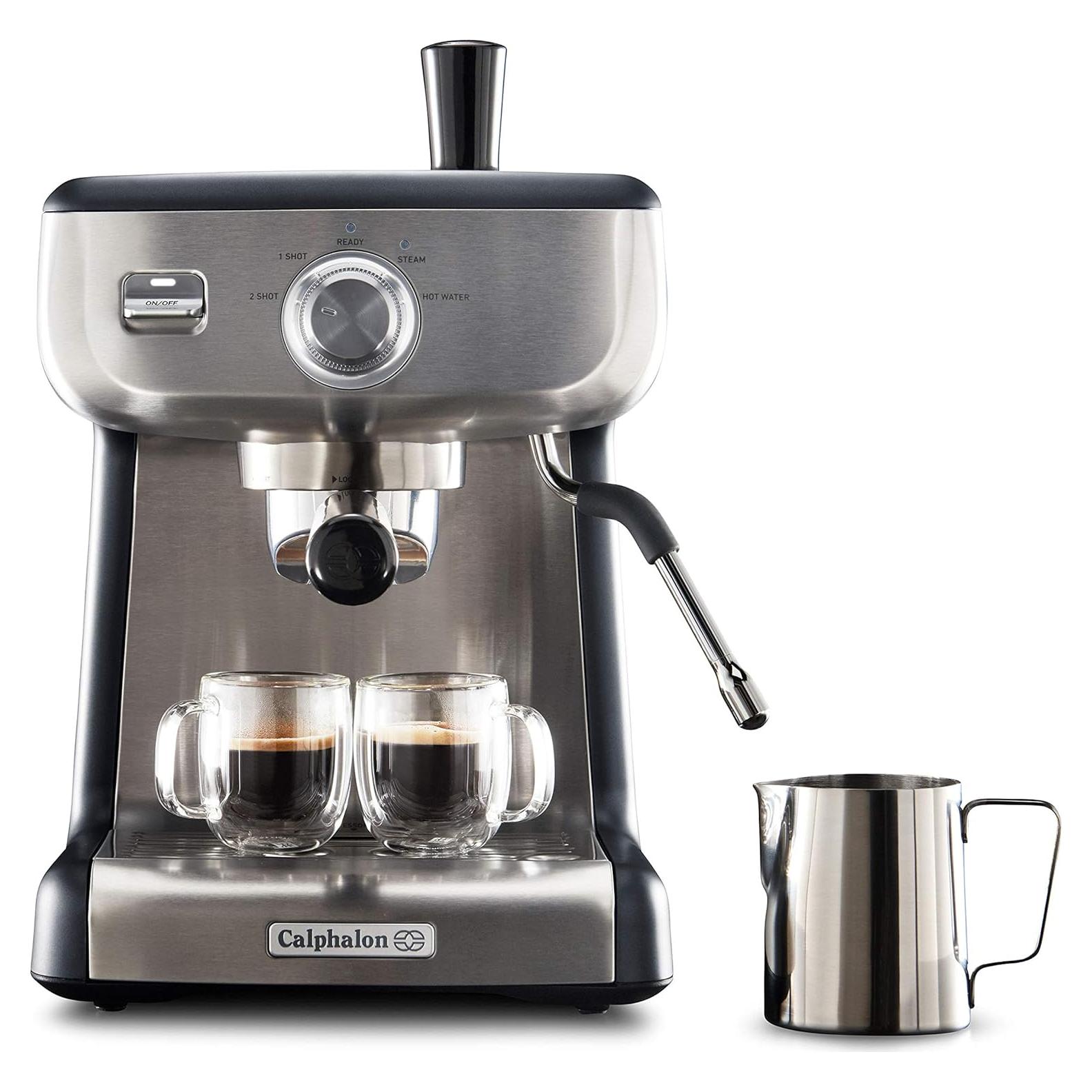 Máquina de Espresso Calphalon Temp iQ 15 Bar Acero Inoxidable