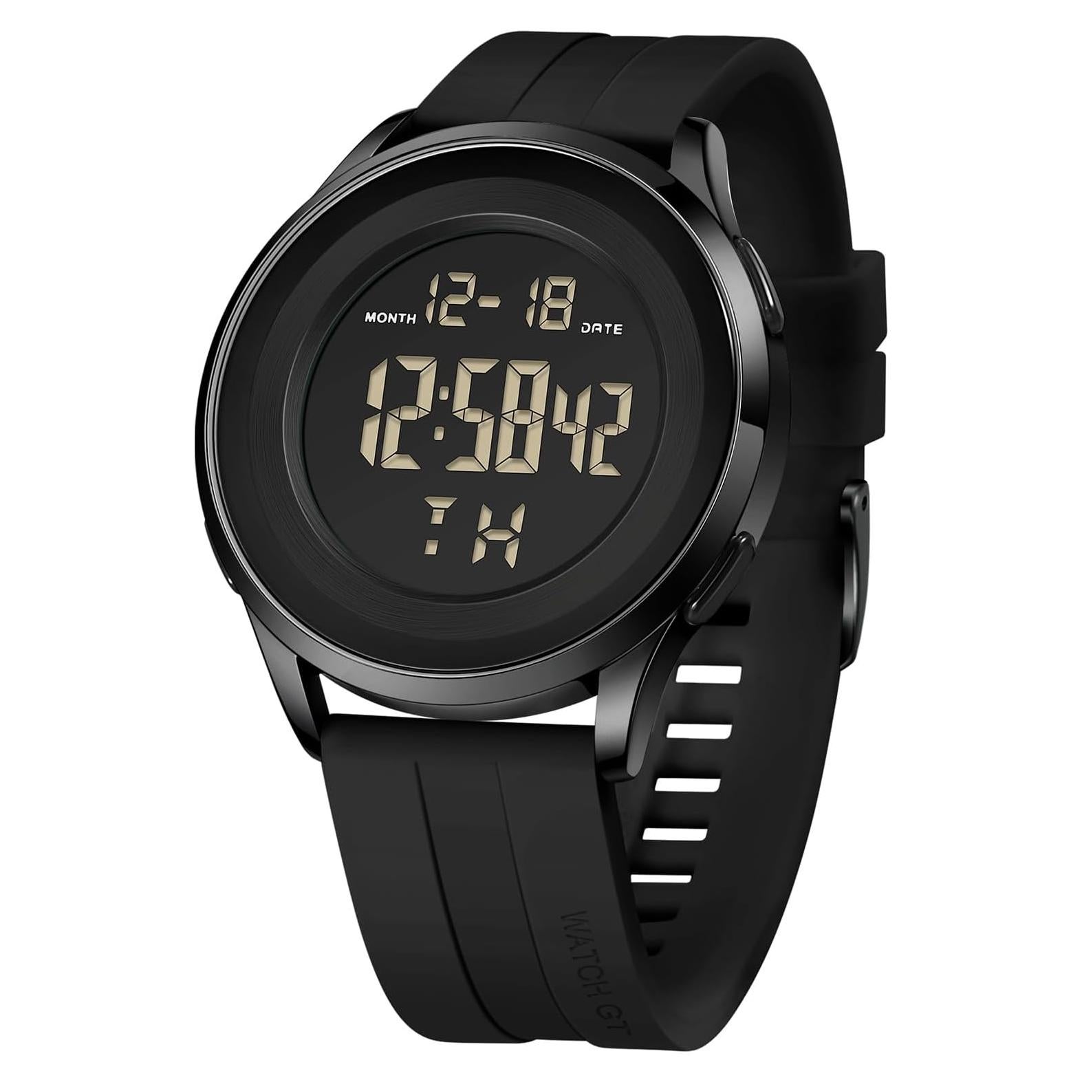 Reloj Militar Digital Impermeable COSSINIGE CG-8901 Negro
