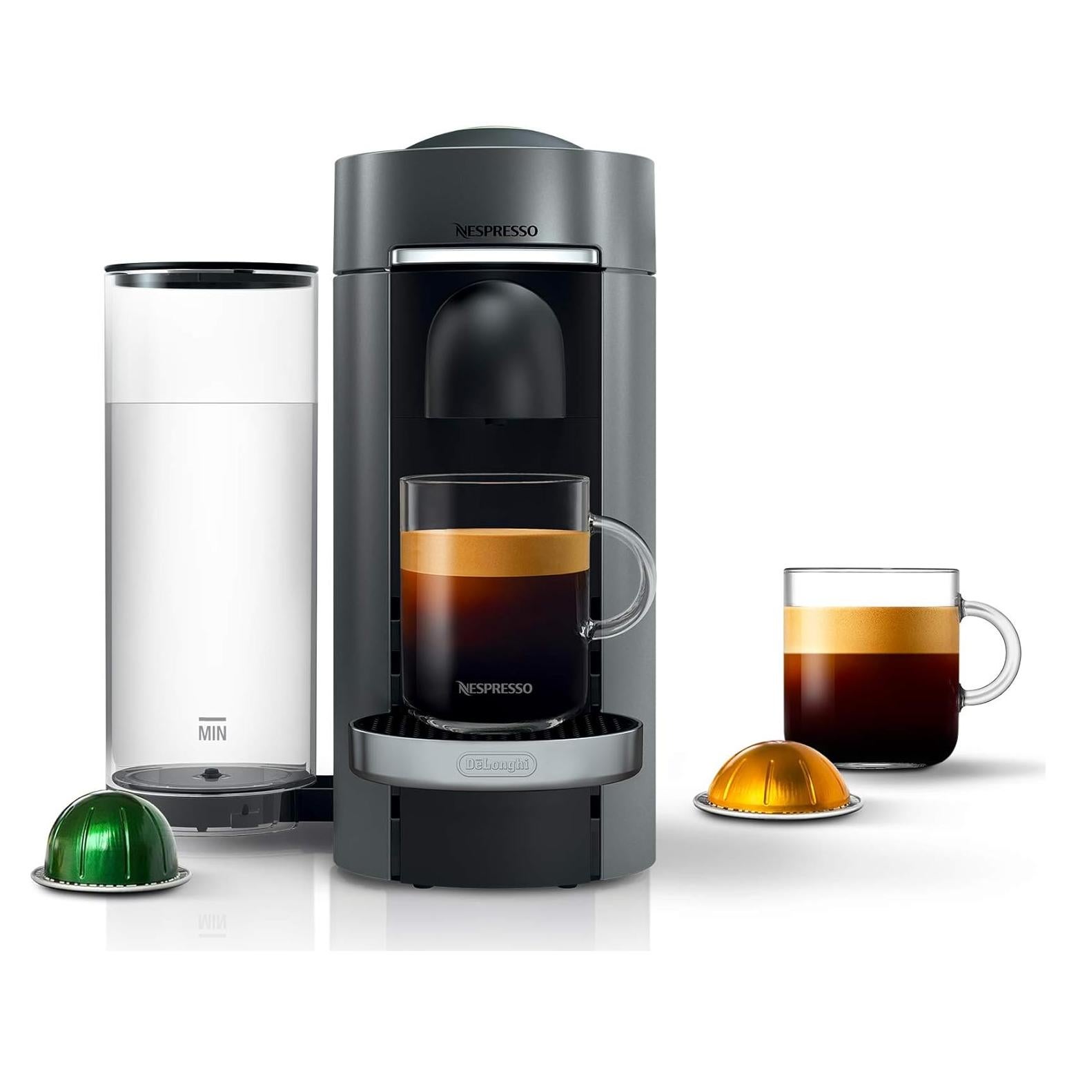 Cafetera Espresso Nespresso VertuoPlus De'Longhi Titan 1.18L