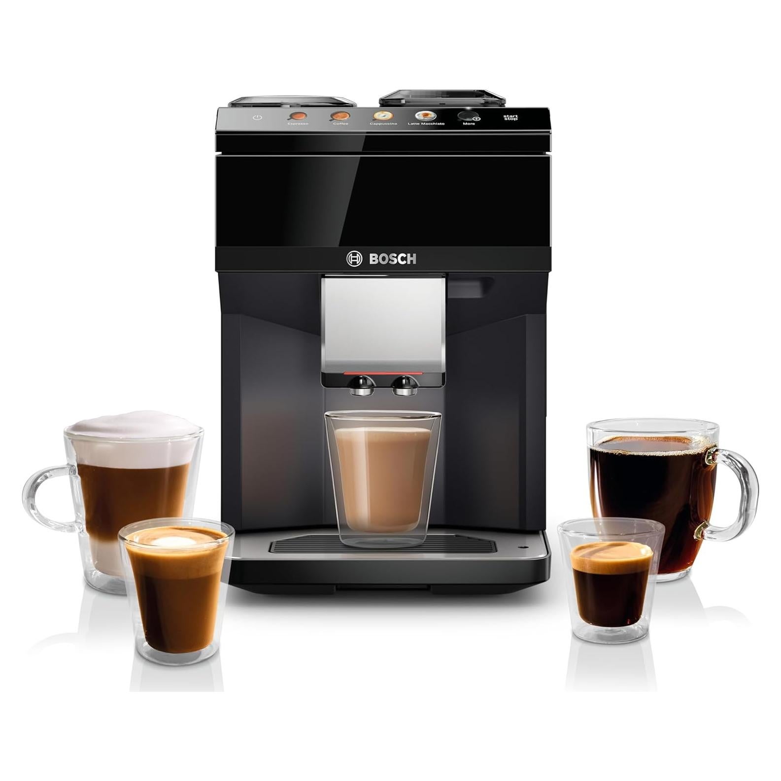 Máquina de Espresso Automática Bosch 500 Series VeroCafe - 9 Bebidas, Negro