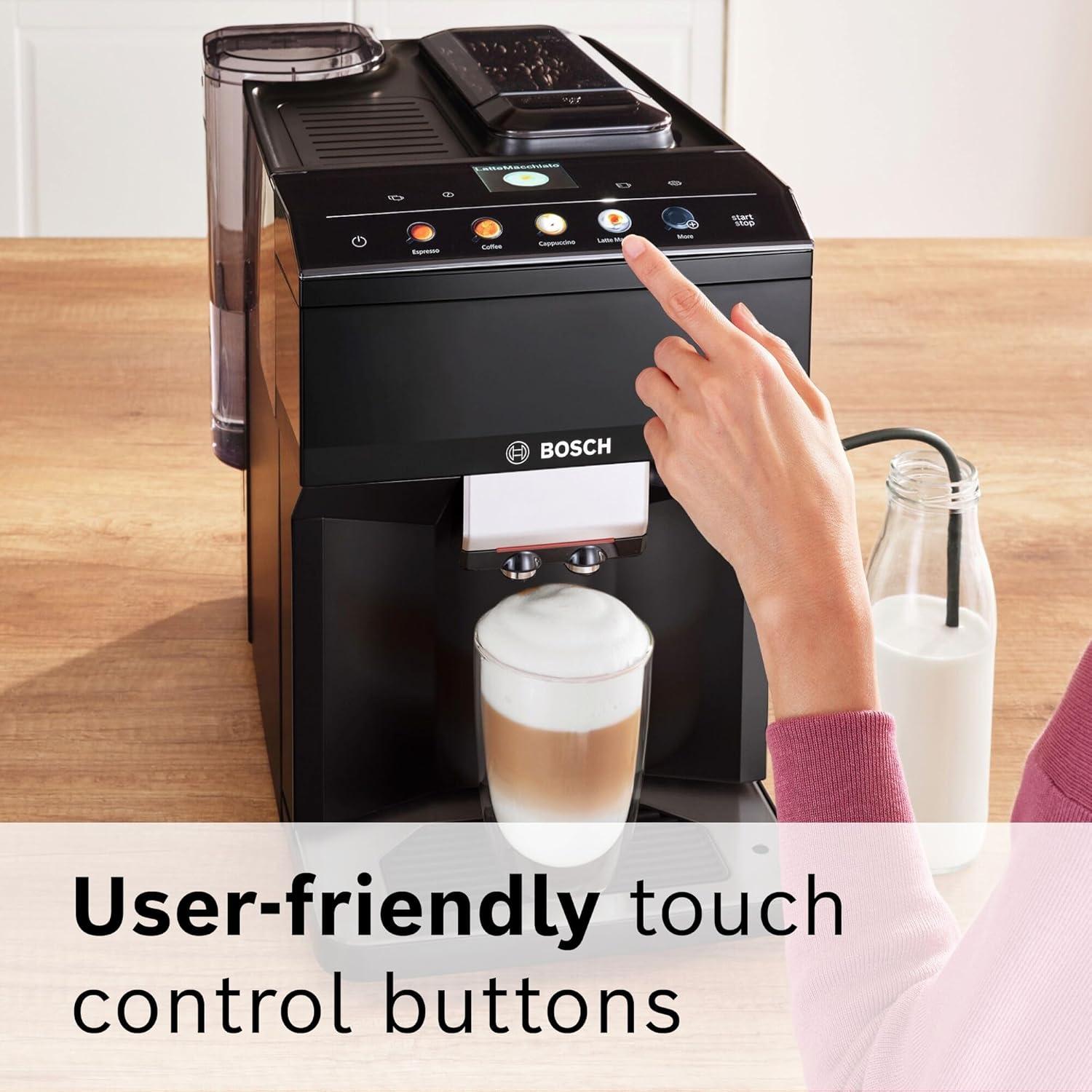 Máquina de Espresso Automática Bosch 500 Series VeroCafe - 9 Bebidas, Negro