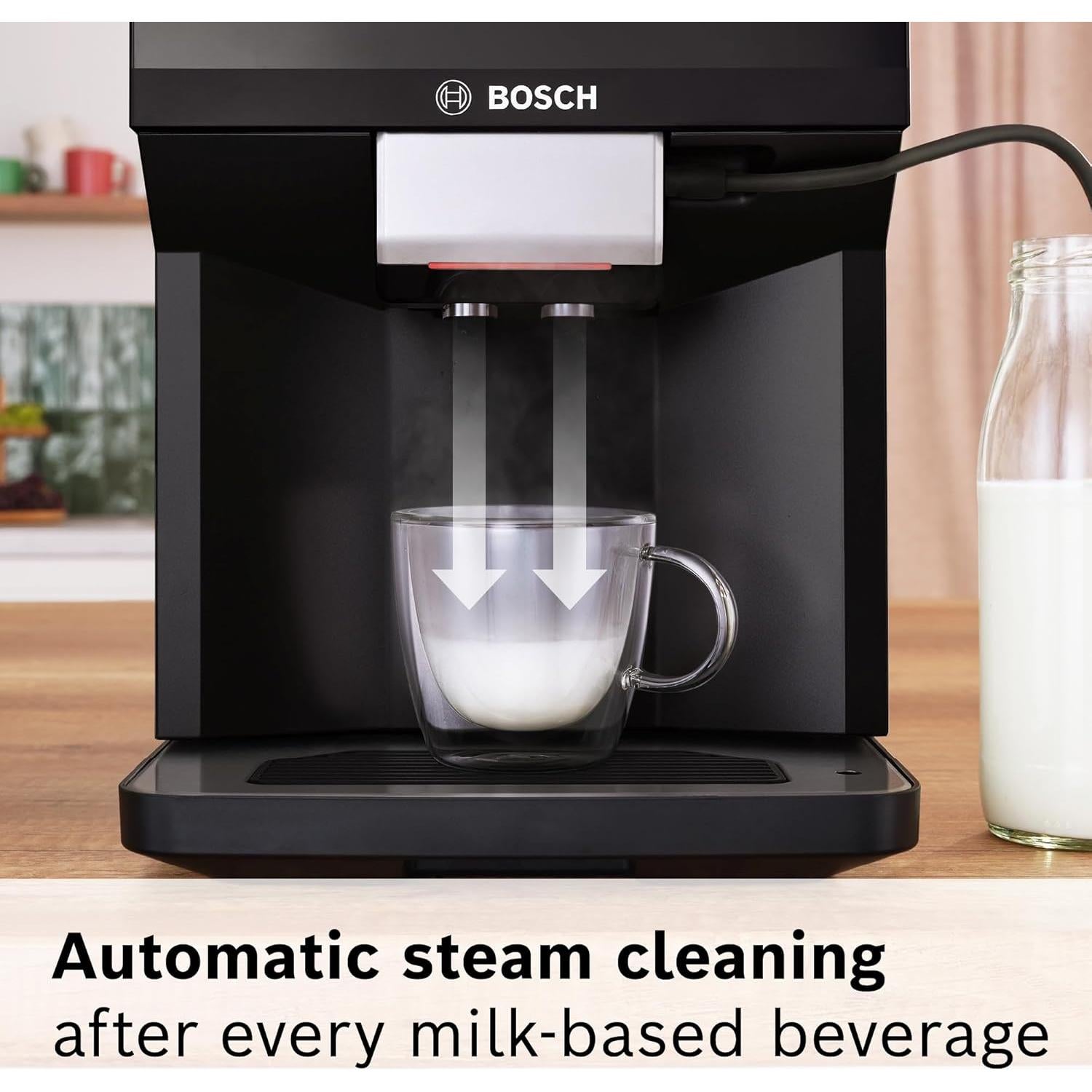 Máquina de Espresso Automática Bosch 500 Series VeroCafe - 9 Bebidas, Negro