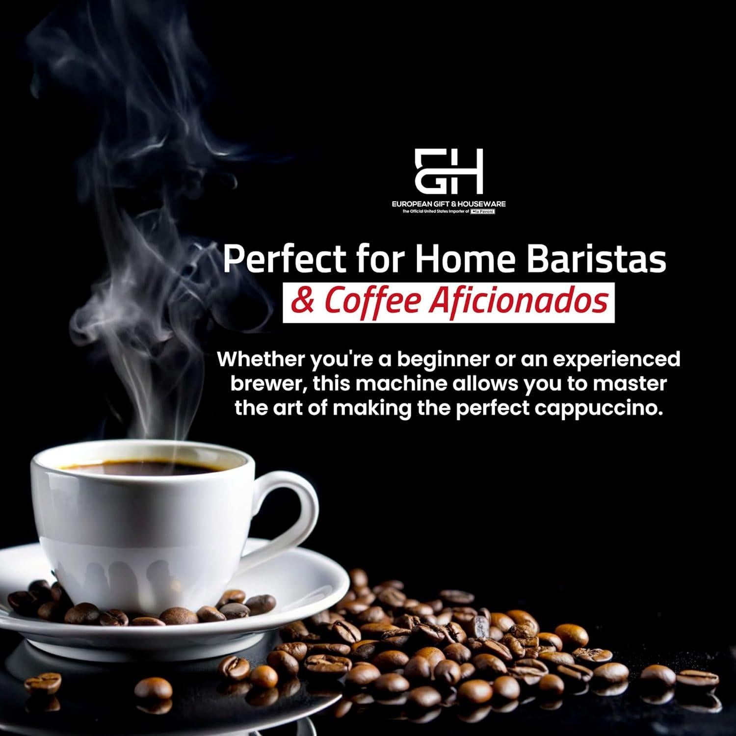 Máquina de Espresso La Pavoni Esperto Edotto 1.53L Cromo/Cobre