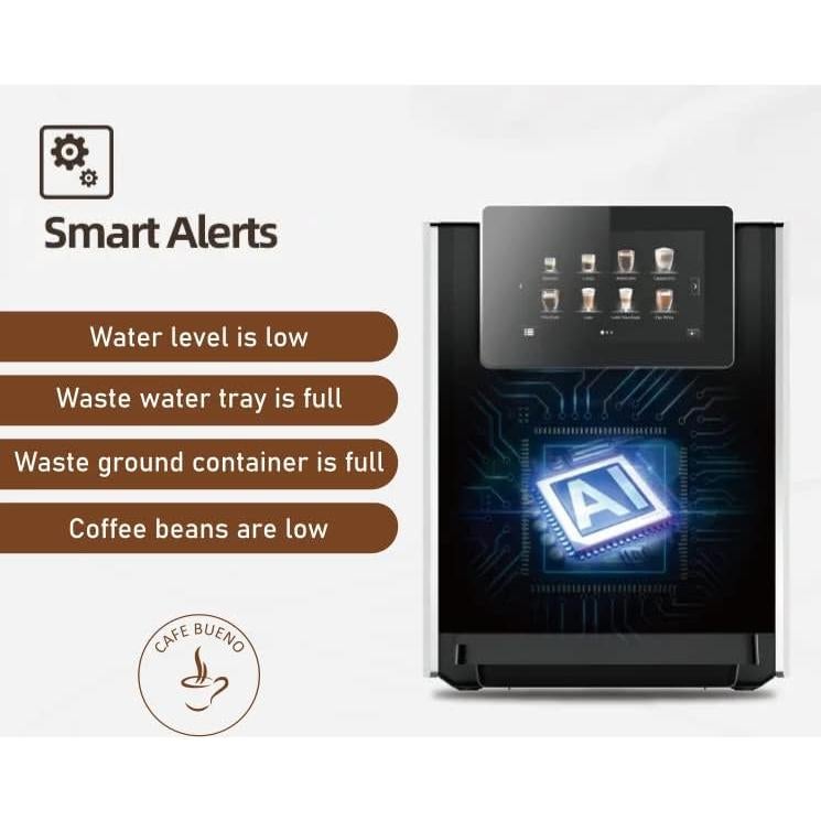 Máquina de Espresso Automática Cafe Bueno CB-3000 con Molinillo