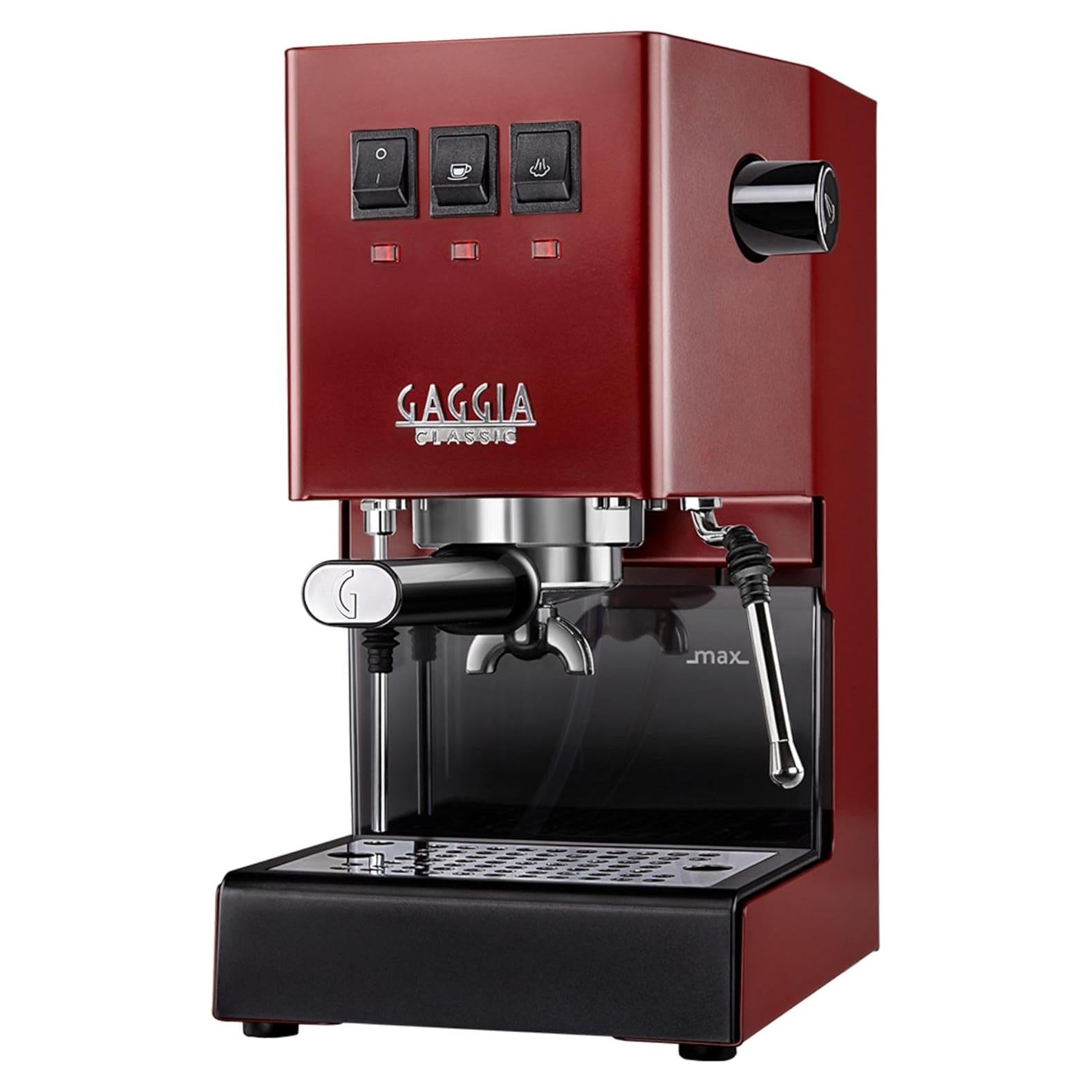 Gaggia Classic Pro Máquina de Espresso 1.3L Rojo Cereza