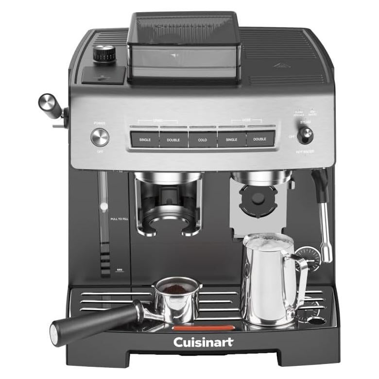 Cafetera Espresso Cuisinart EM-640 con Molinillo Integrado