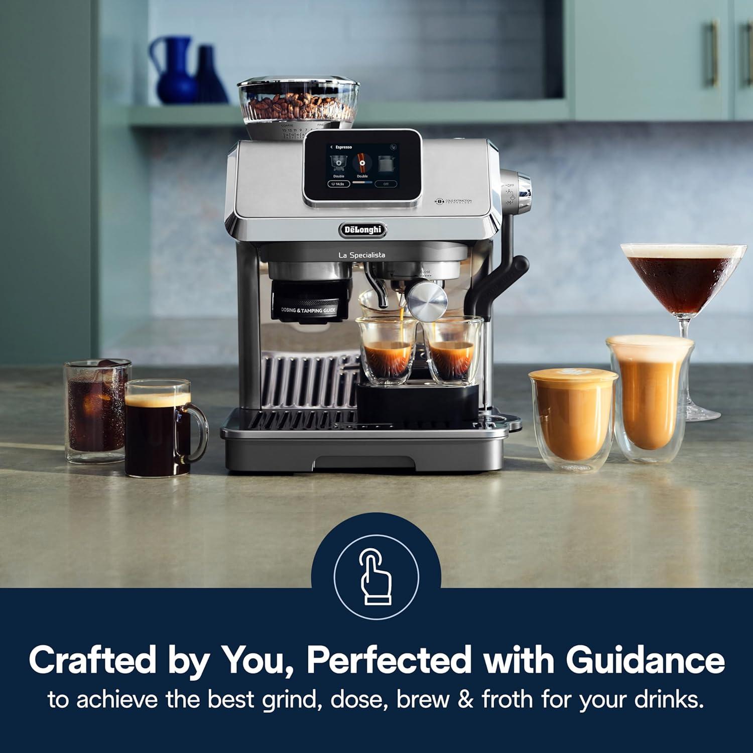 Cafetera Espresso De'Longhi La Specialista Touch 10 Recetas