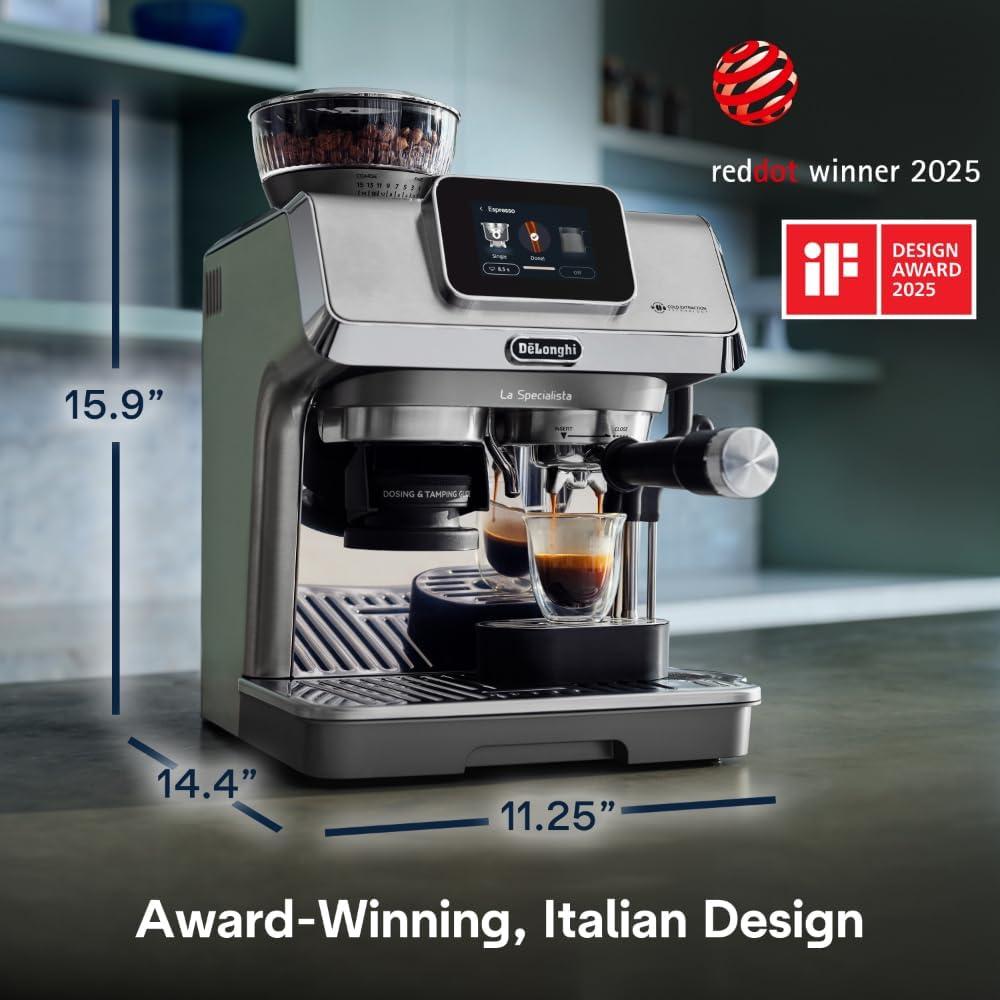 Cafetera Espresso De'Longhi La Specialista Touch 10 Recetas