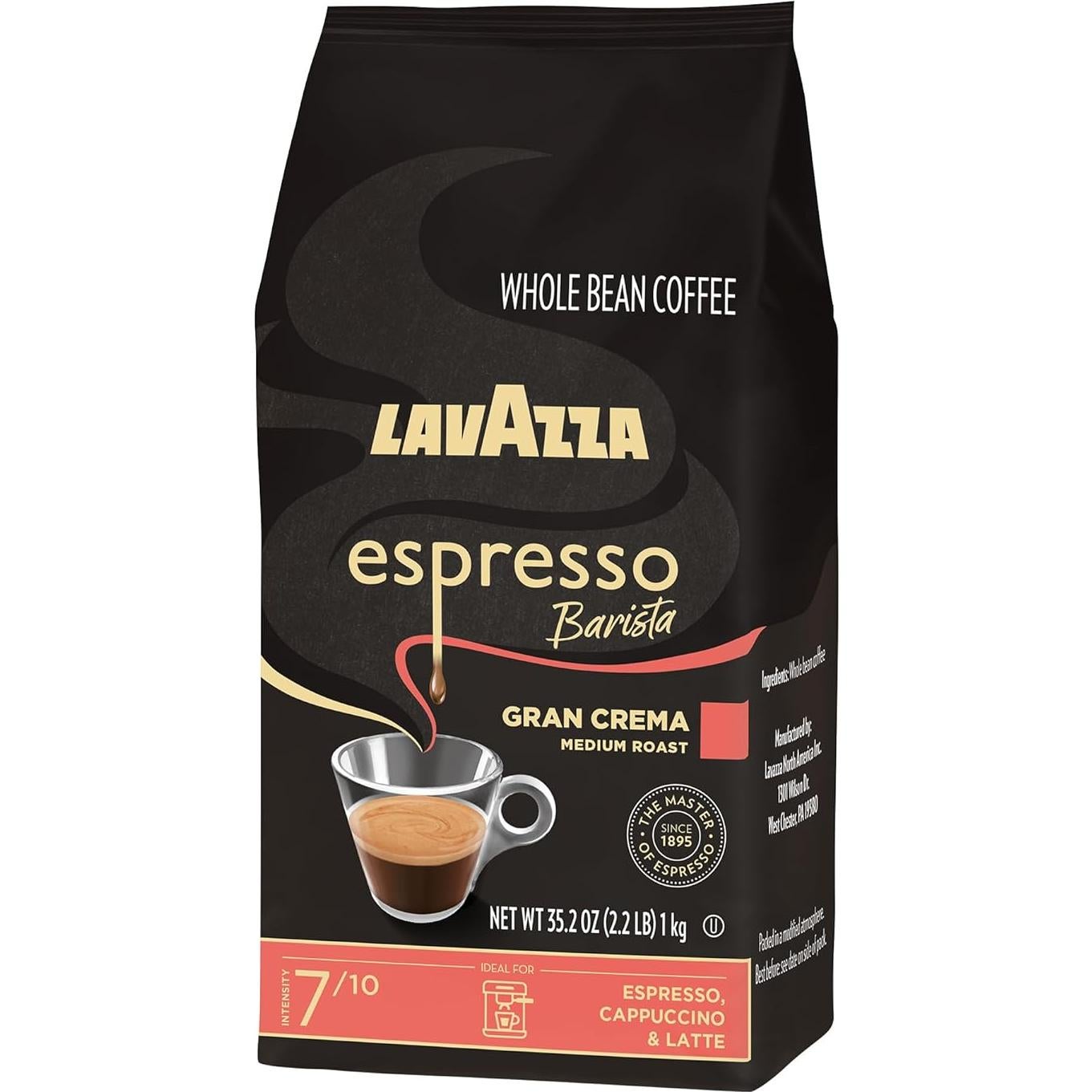 Café en Grano Lavazza Espresso Barista Gran Crema 0.91 kg