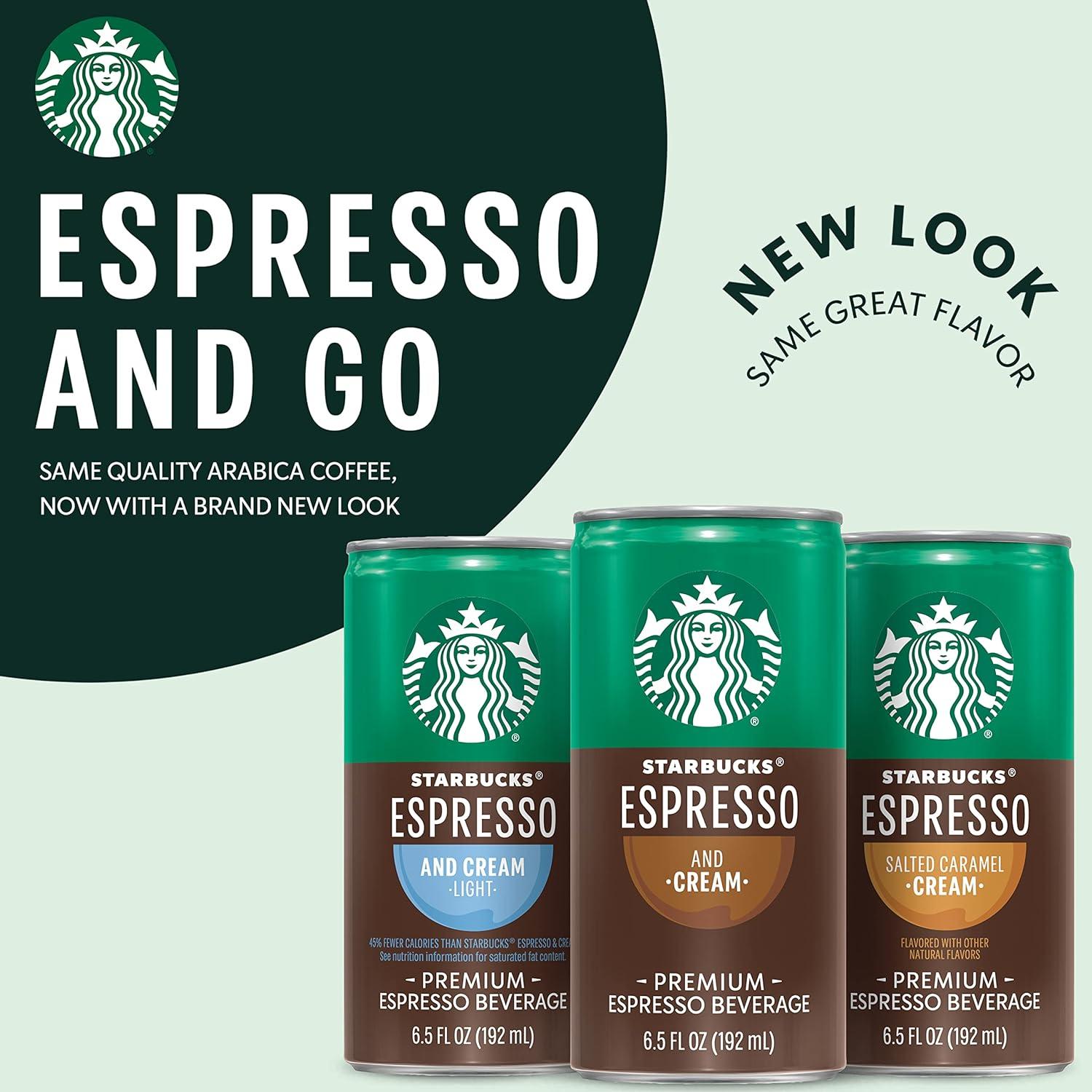 Café Espresso y Crema Starbucks 6.5 oz Pack de 12