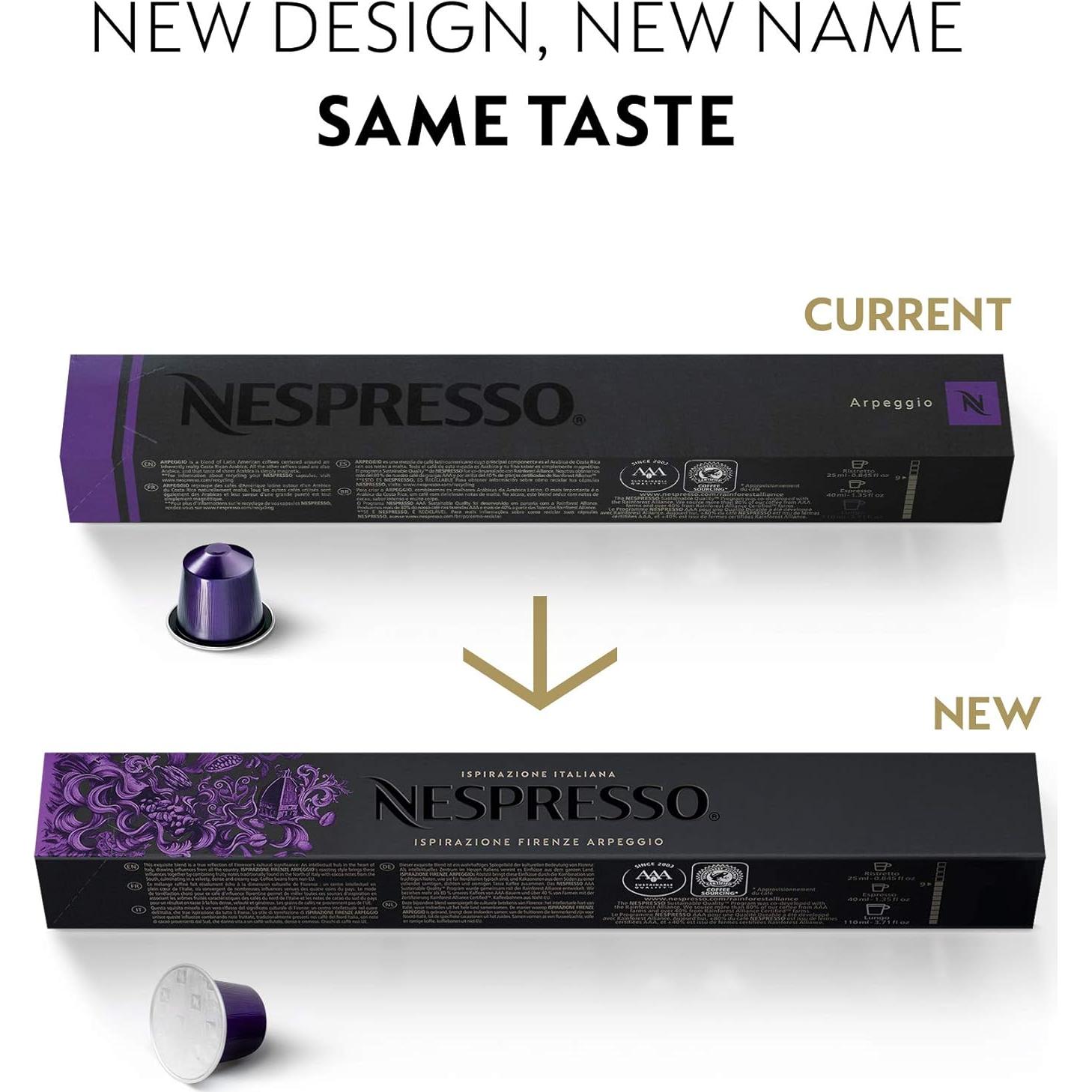 Paquete de Variedad Nespresso OriginalLine 50 Cápsulas