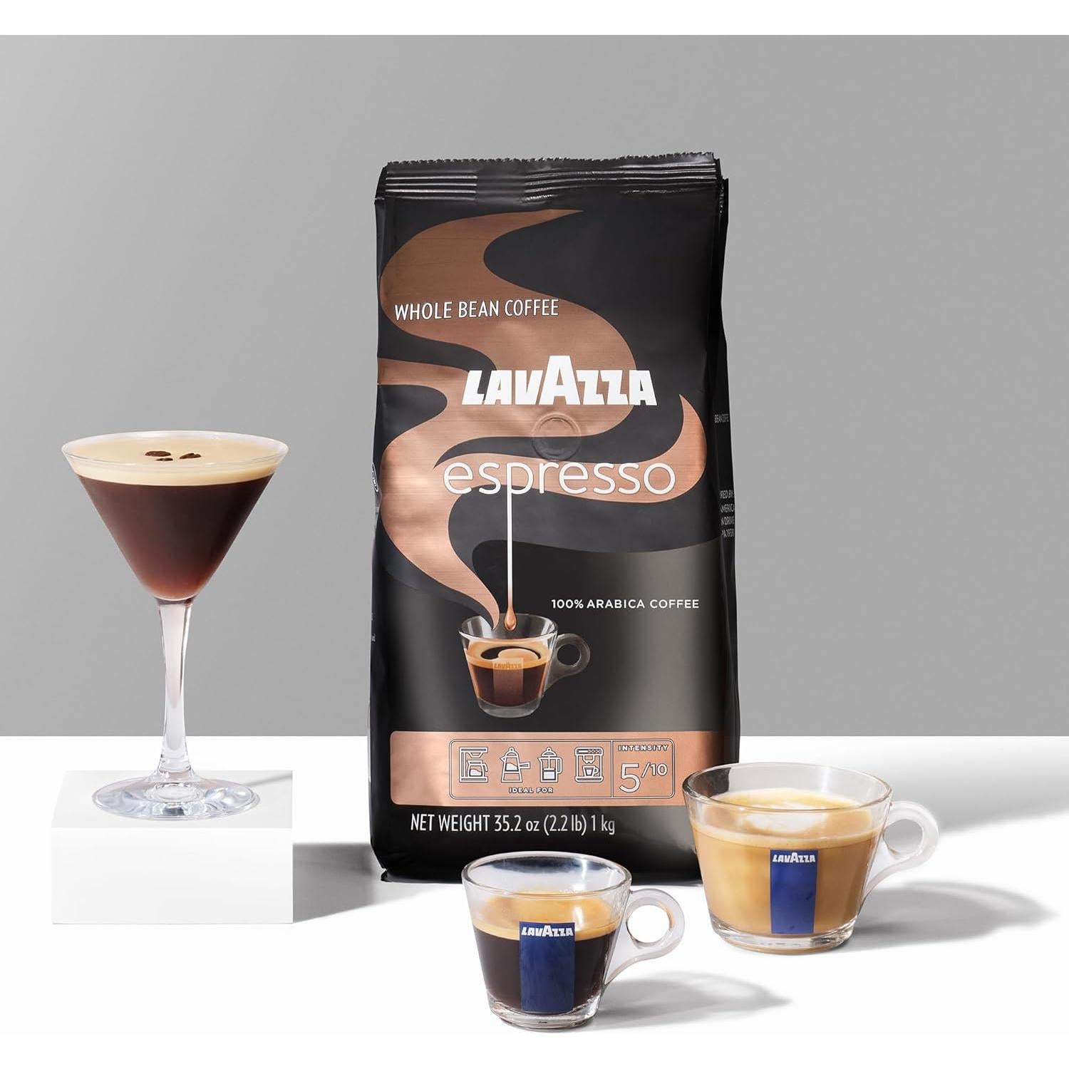 Café en Grano Lavazza Espresso 100% Arábica 997 g