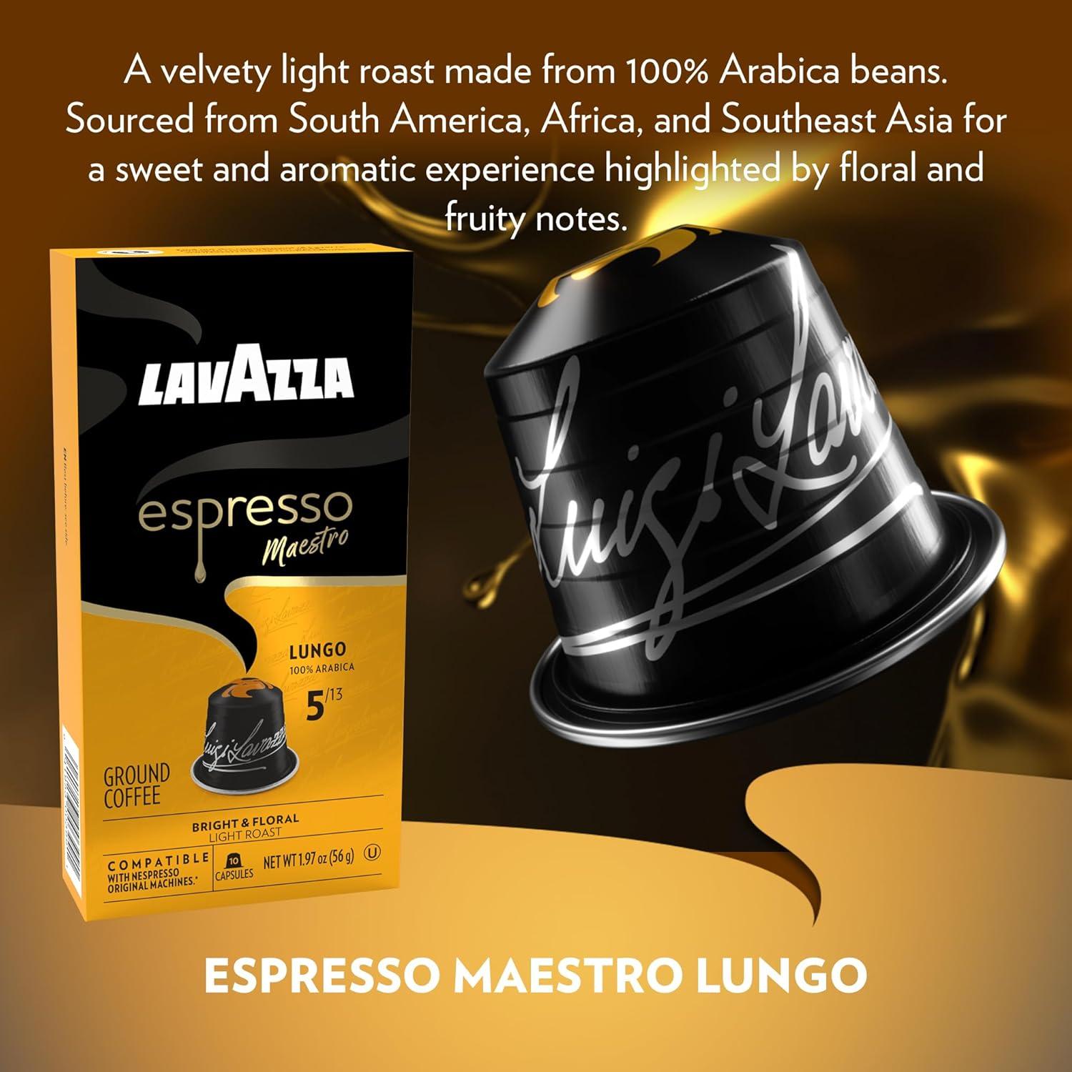 Paquete Variedad Espresso Lavazza 60 Cápsulas Nespresso