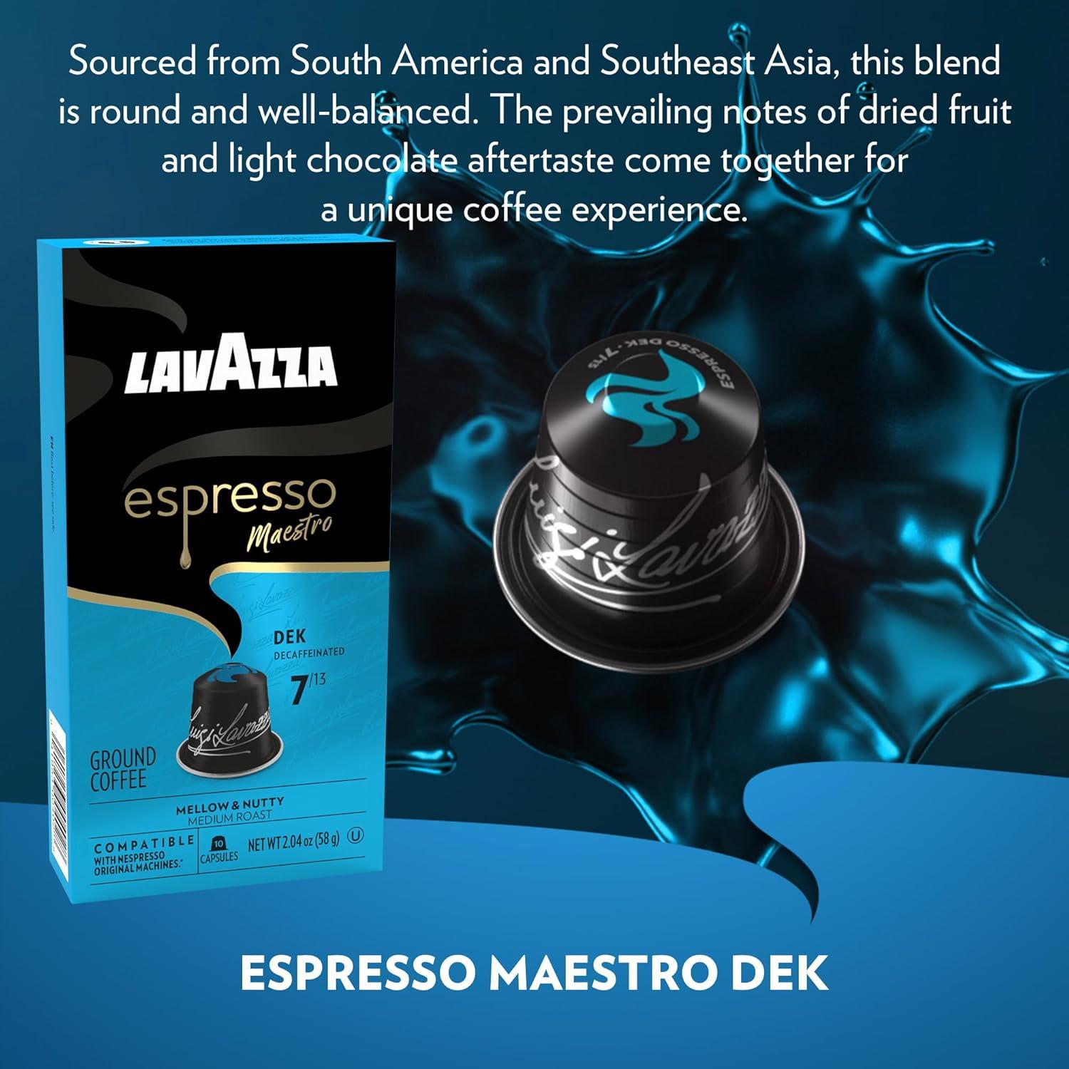 Paquete Variedad Espresso Lavazza 60 Cápsulas Nespresso