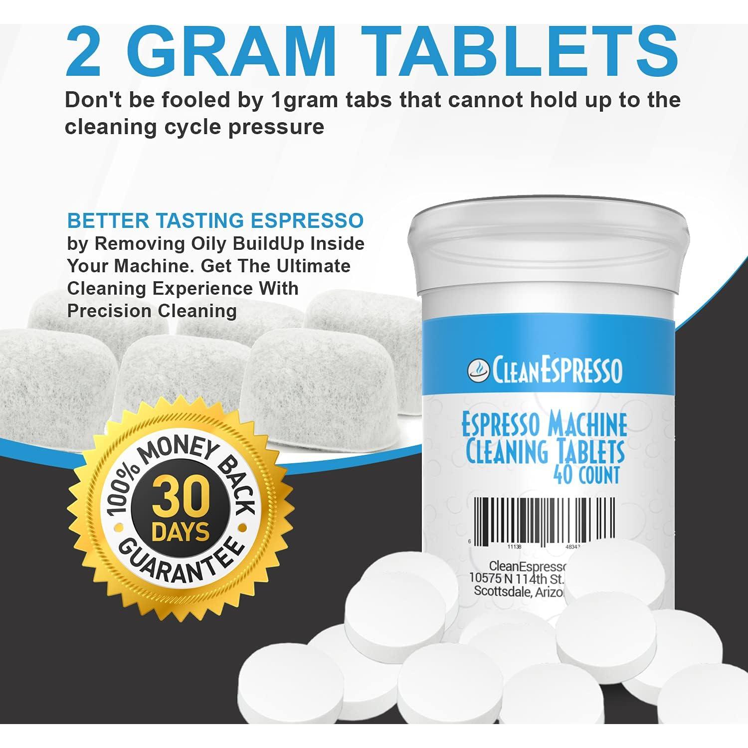 Kit de limpieza CleanEspresso para máquinas Breville - 40 tabletas