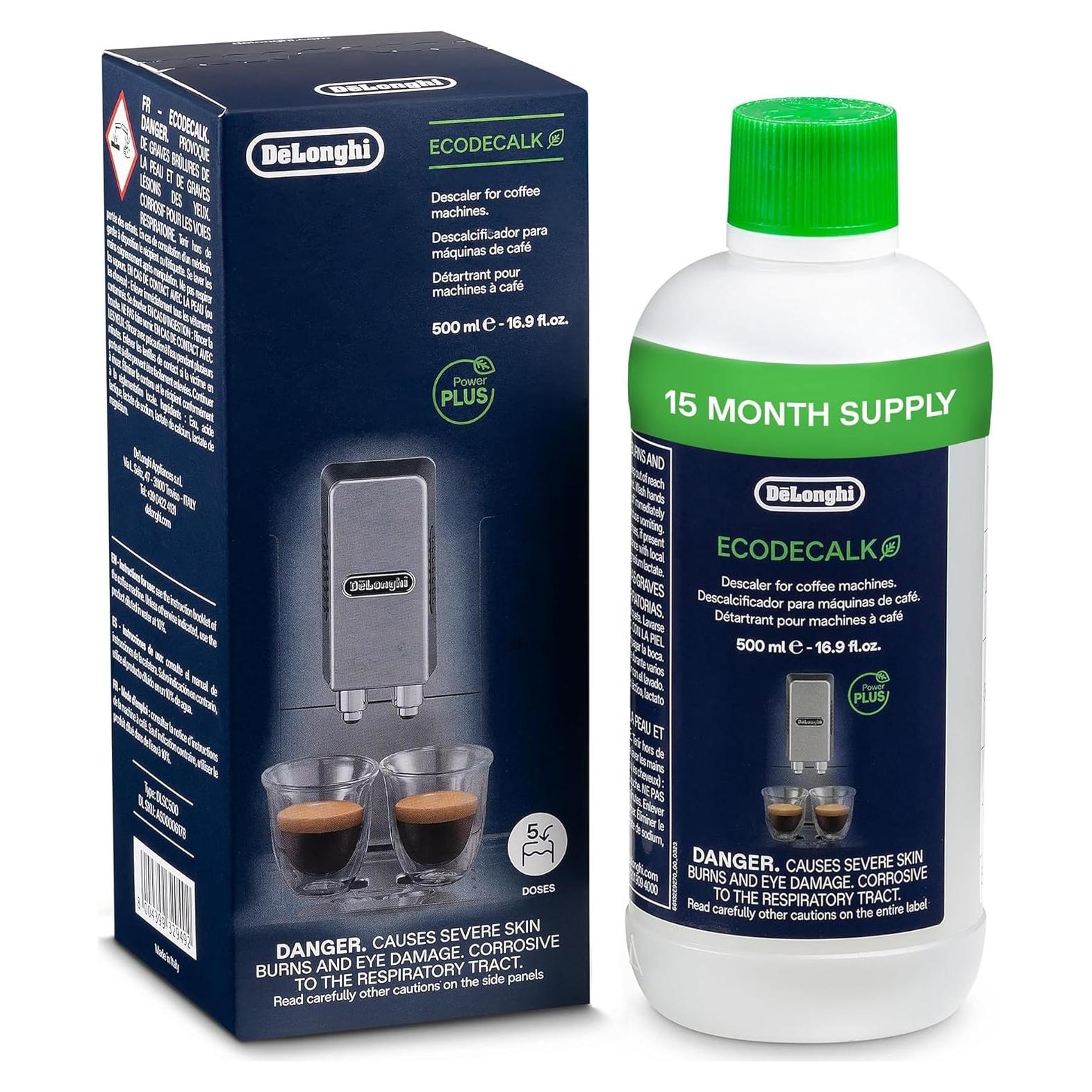 Desincrustante De'Longhi EcoDecalk 500ml para Cafeteras