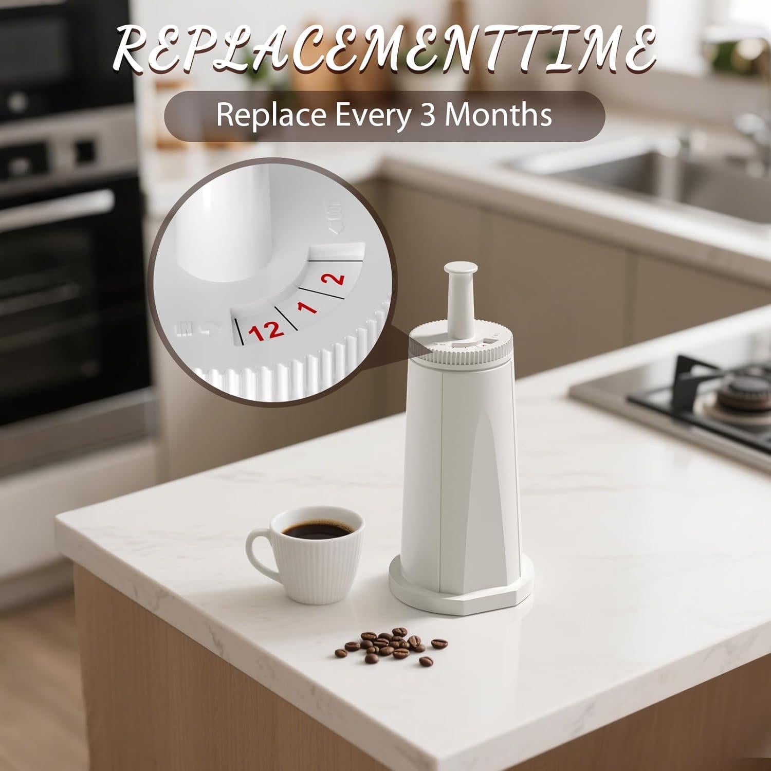 Filtro de Agua Sabethe para Espresso Breville - Paquete de 4