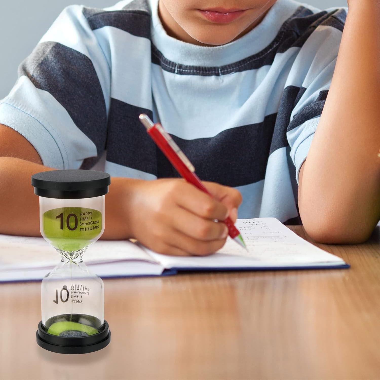 Temporizador de Arena HOZEON 8 Piezas Multicolor 1-60 Min