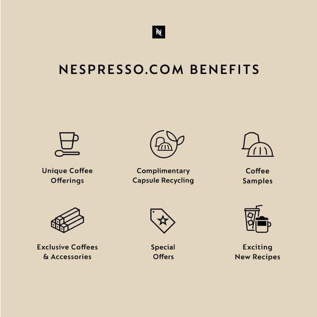 Cápsulas Nespresso Vertuo Voltesso 50 Unidades Espresso Suave