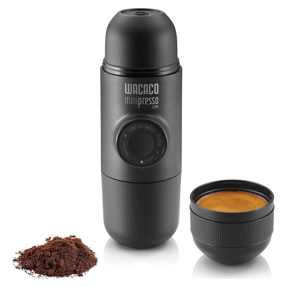 Máquina de Espresso Portátil WACACO Minipresso GR Manual 360g
