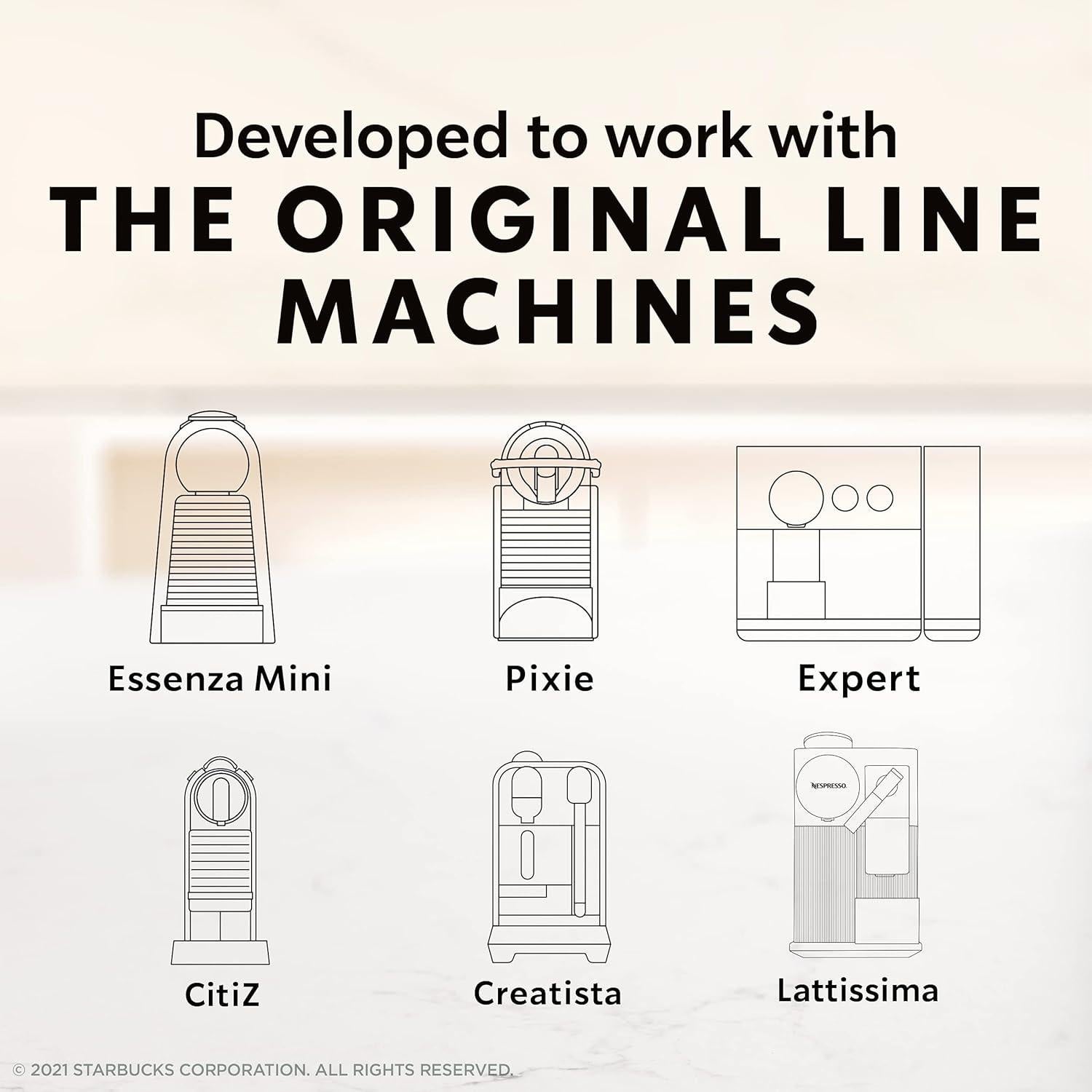 Cápsulas de Café Starbucks por Nespresso 50 Unidades