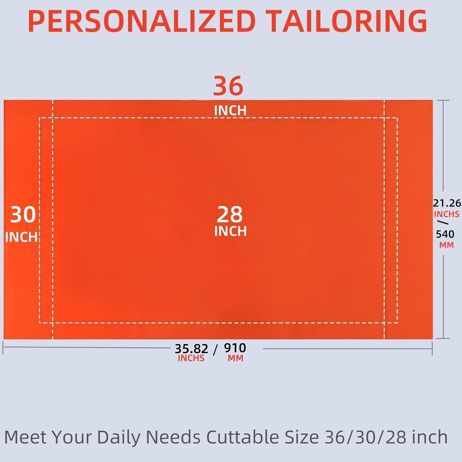 Cubierta de Silicona 91,44 cm AOBHI para Plancha Blackstone