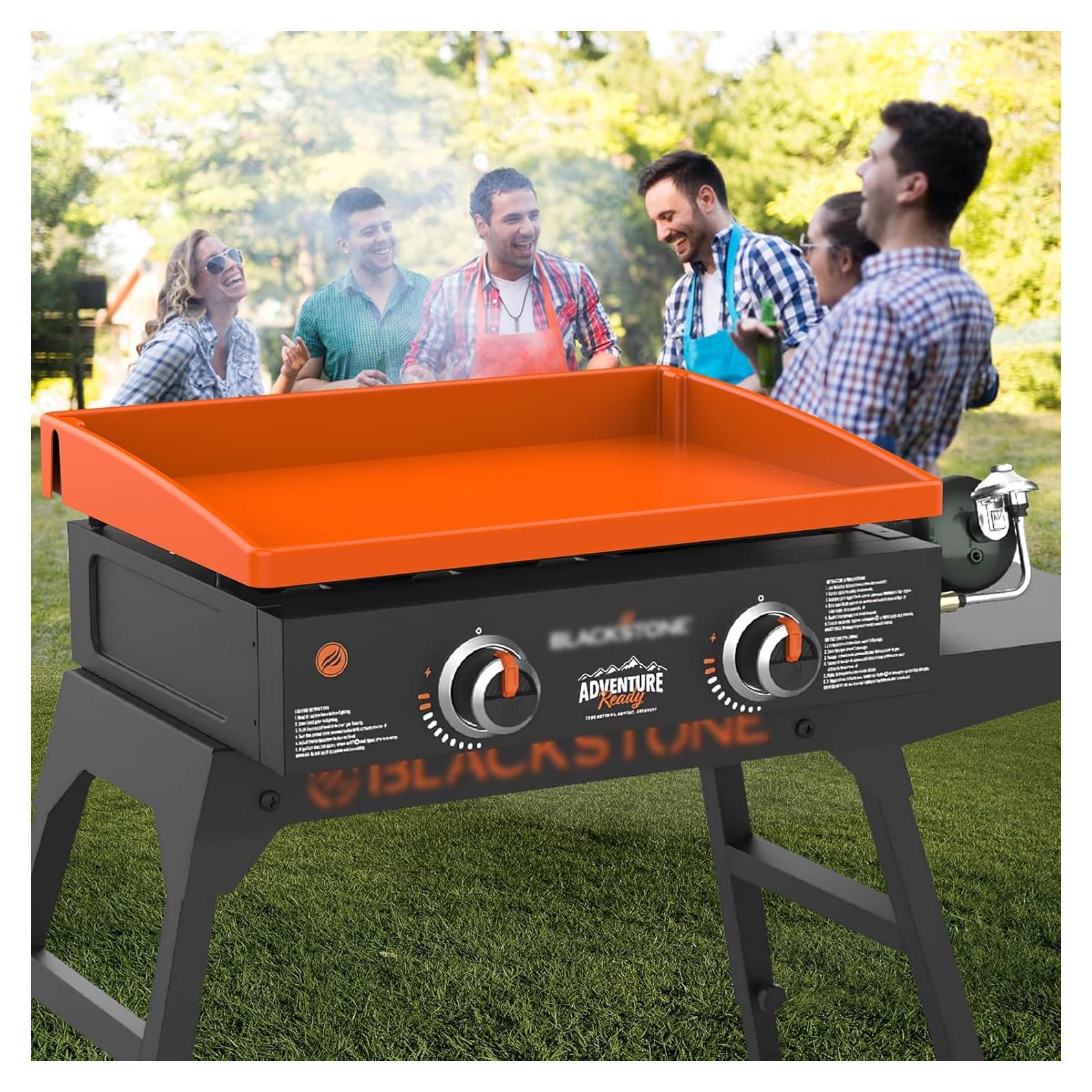 Cubierta de Silicona para Plancha Blackstone 22" Naranja