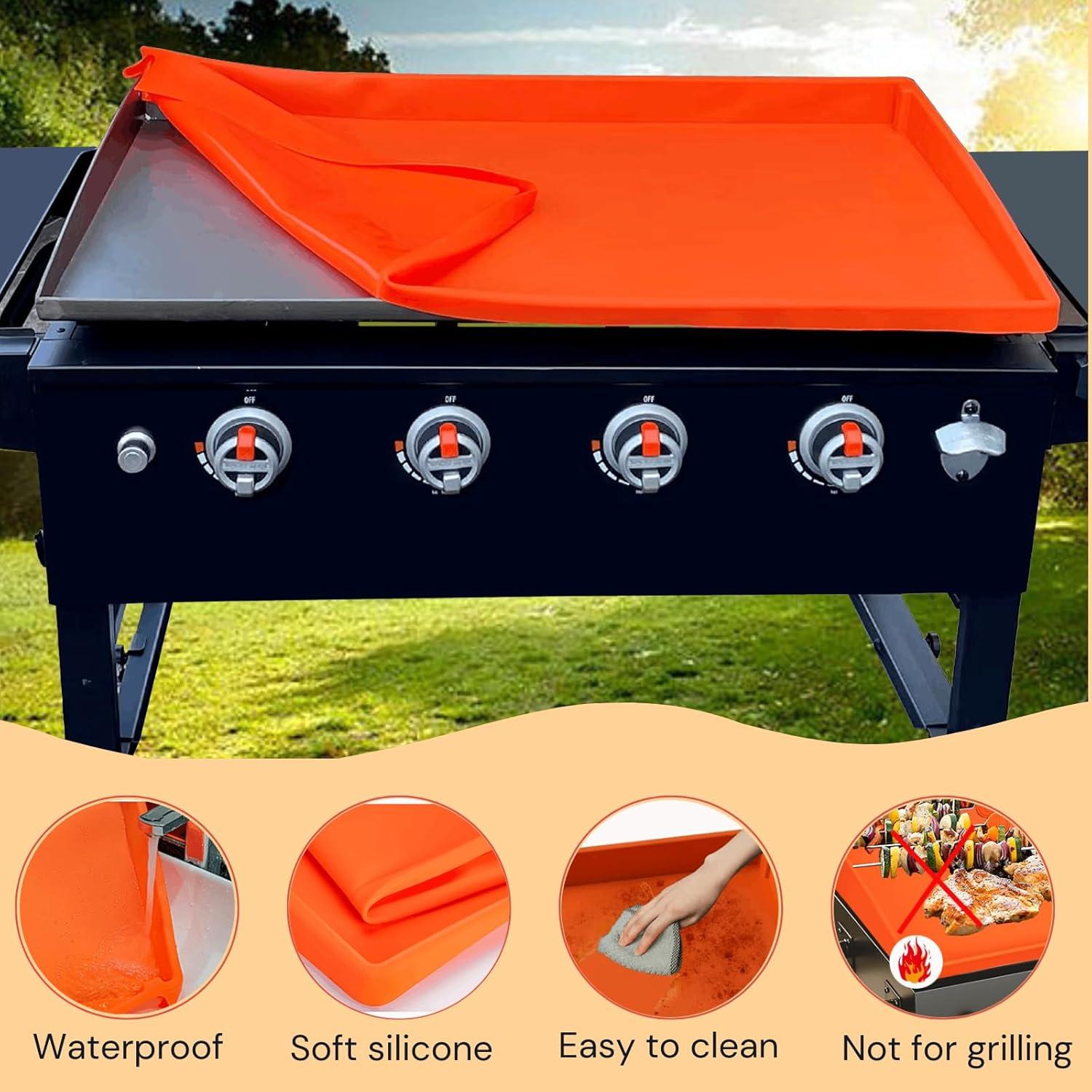 Tapete de Silicona Jacooxi 95x56 cm para Parrilla Blackstone