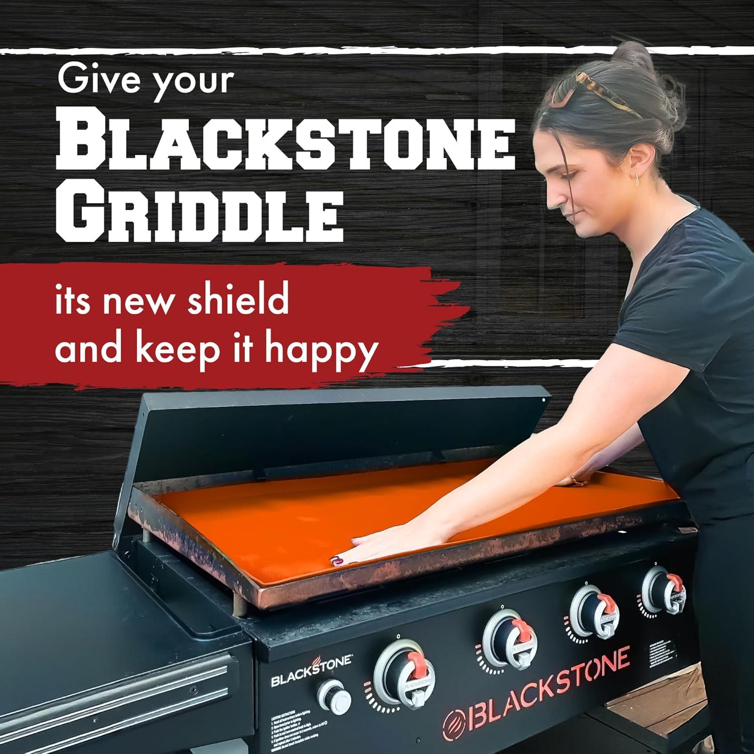 Tapete de Silicona 36" Perfección en la Cocina Naranja