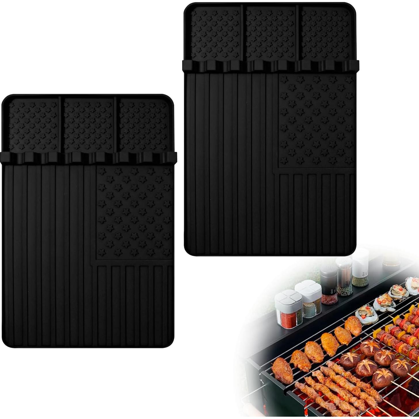 Alfombrilla de Silicona 2 Pcs Blackstone para BBQ 39x27 cm