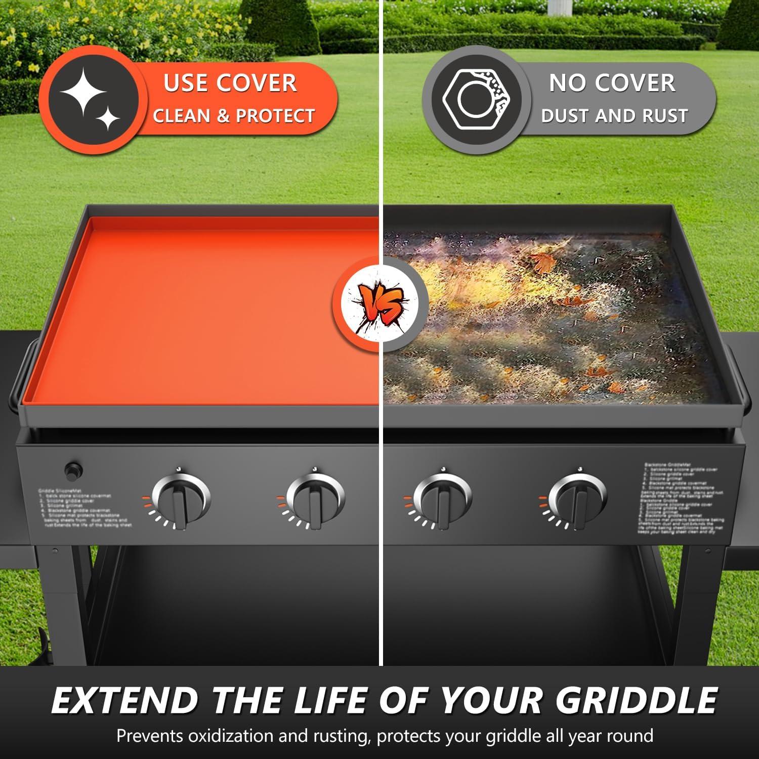 Cubierta de Silicona Rumlick 90x55 cm para Plancha Blackstone