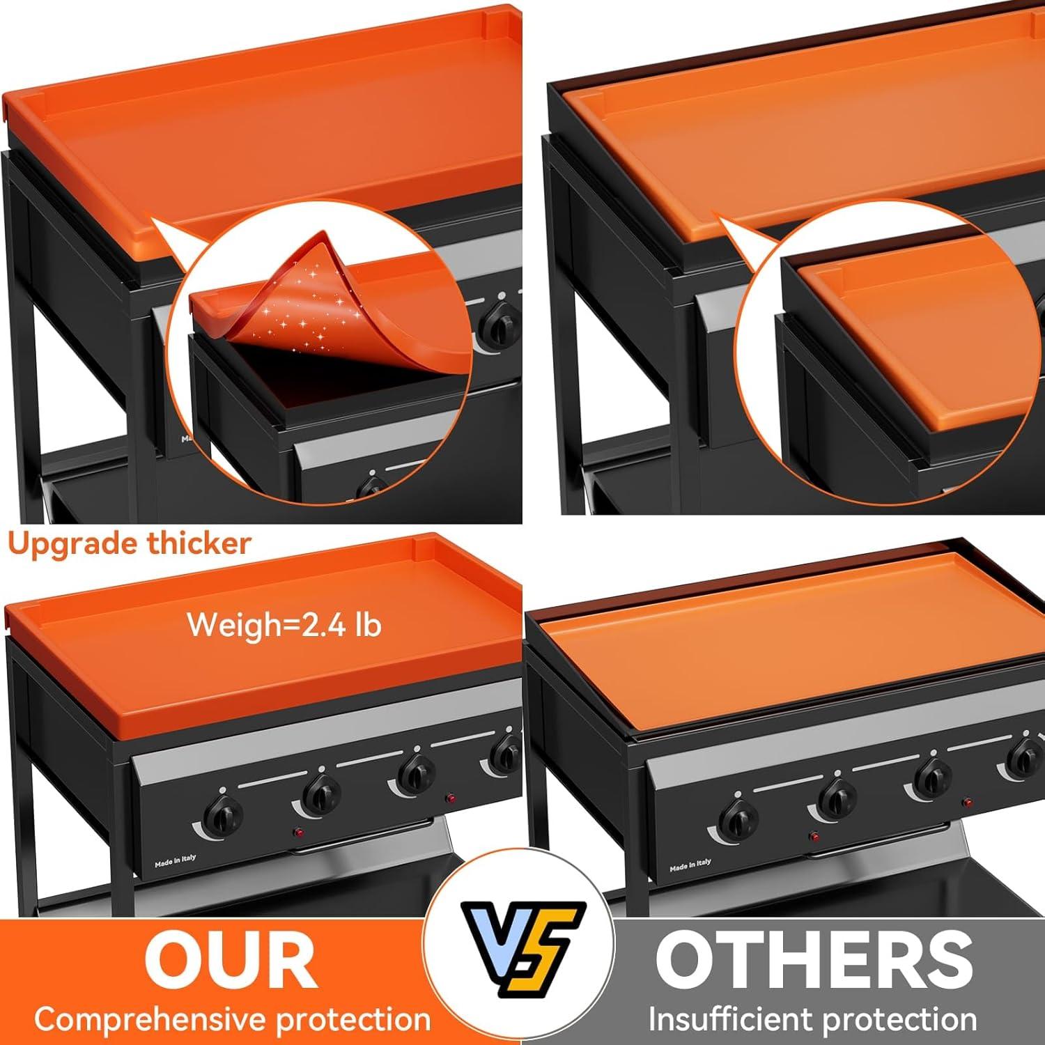 Tapete de Silicona WEPSEN 36" Grado Alimenticio para Parrilla