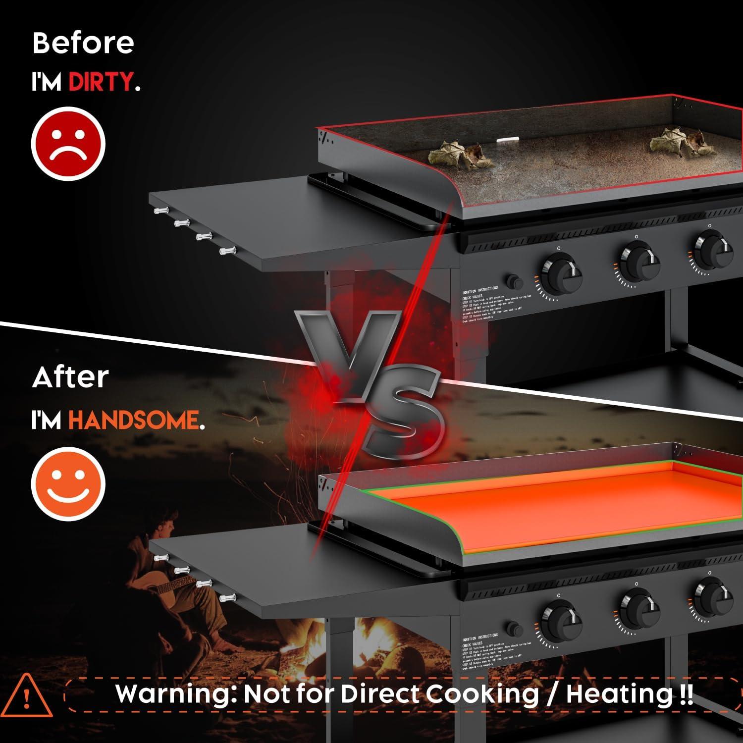 Alfombrilla de Silicona Alawooder 36" para Plancha Blackstone