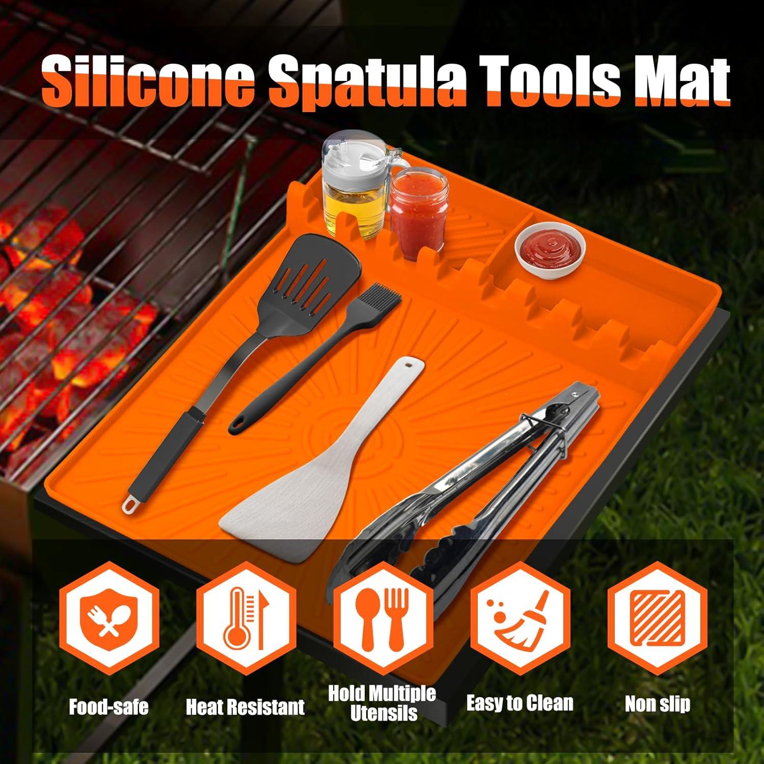 Alfombrilla de Silicona Nuorest 40x29 cm para Parrilla