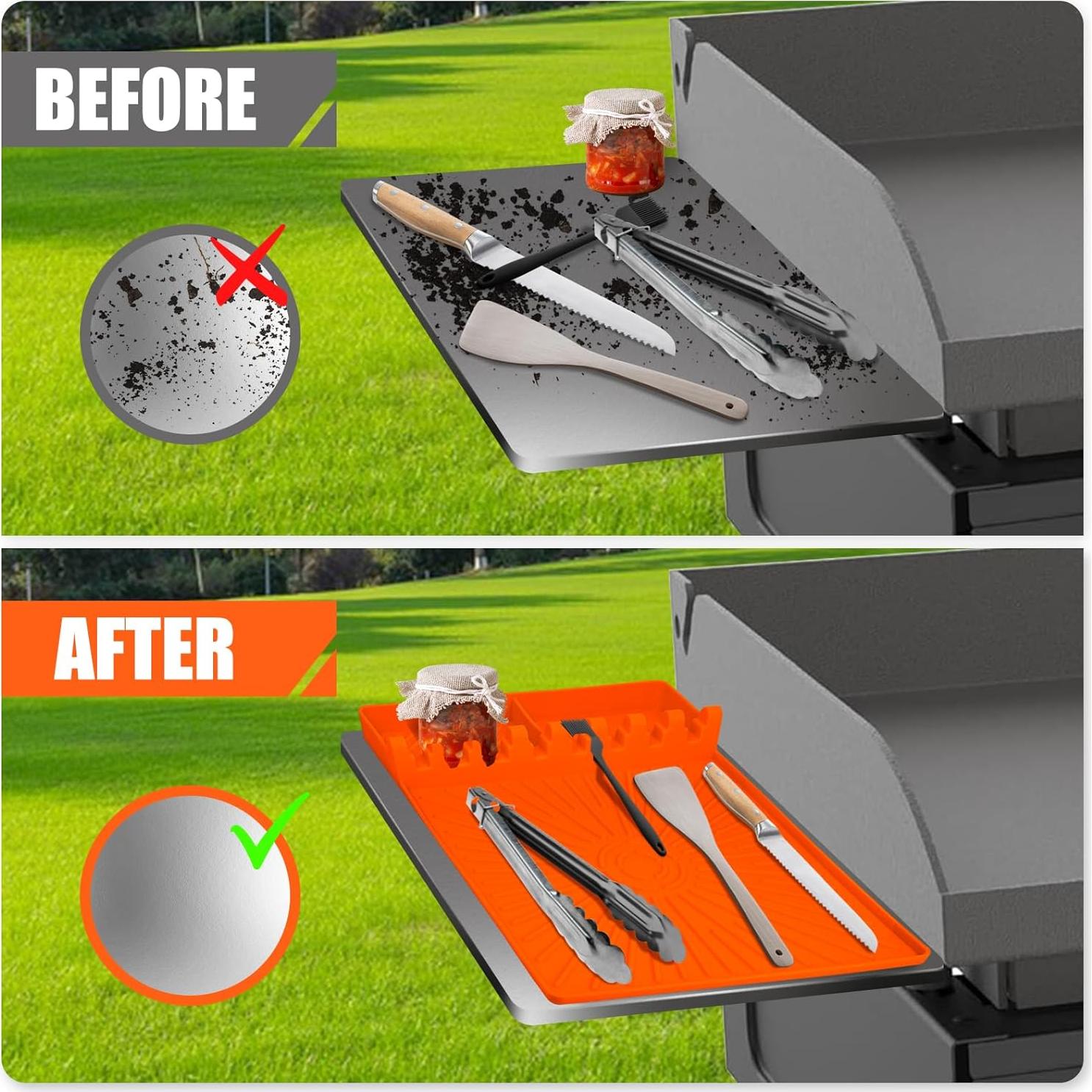 Alfombrilla de Silicona Nuorest 40x29 cm para Parrilla