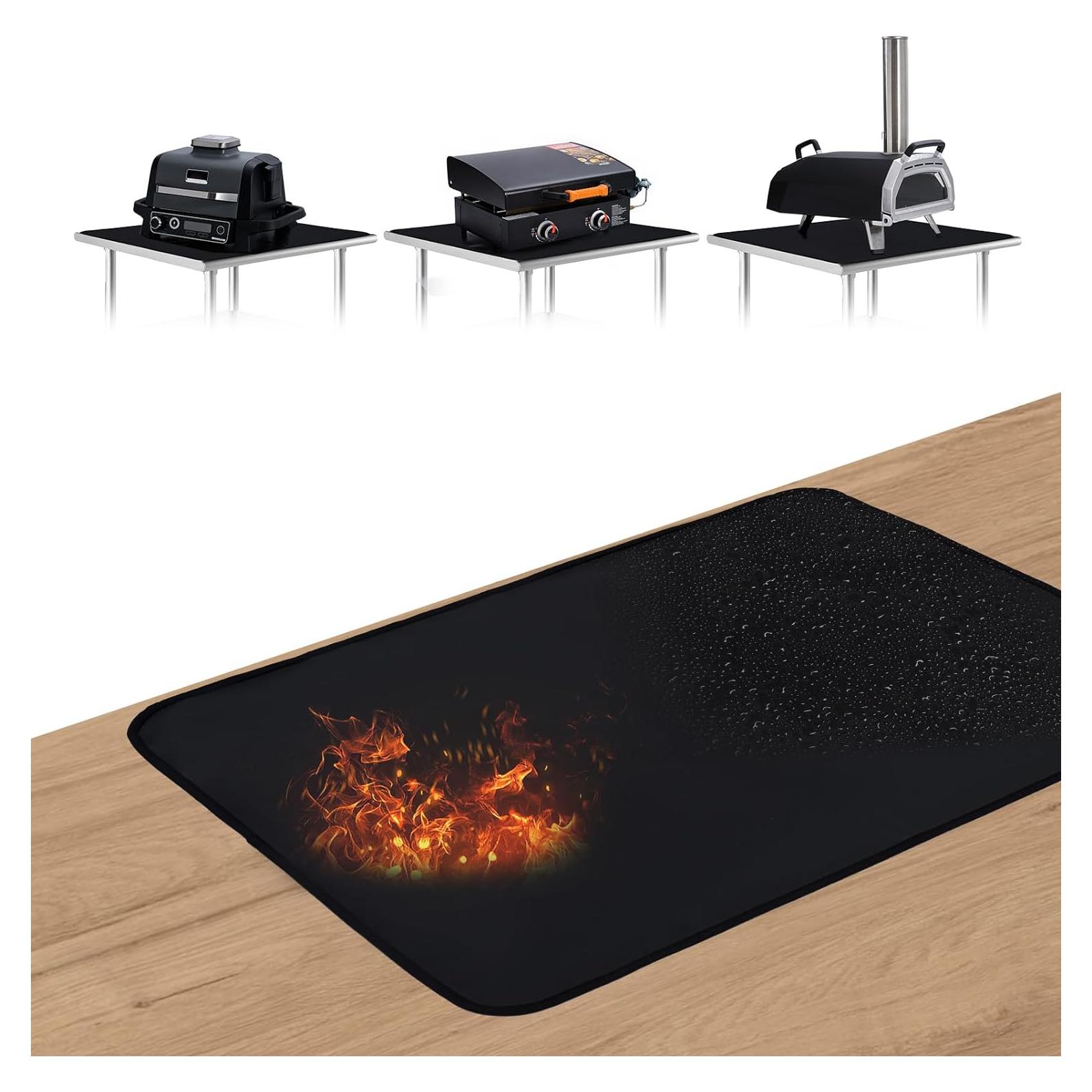 Alfombrilla Ignífuga SUITMAT 50.8 x 76.2 cm para Parrilla