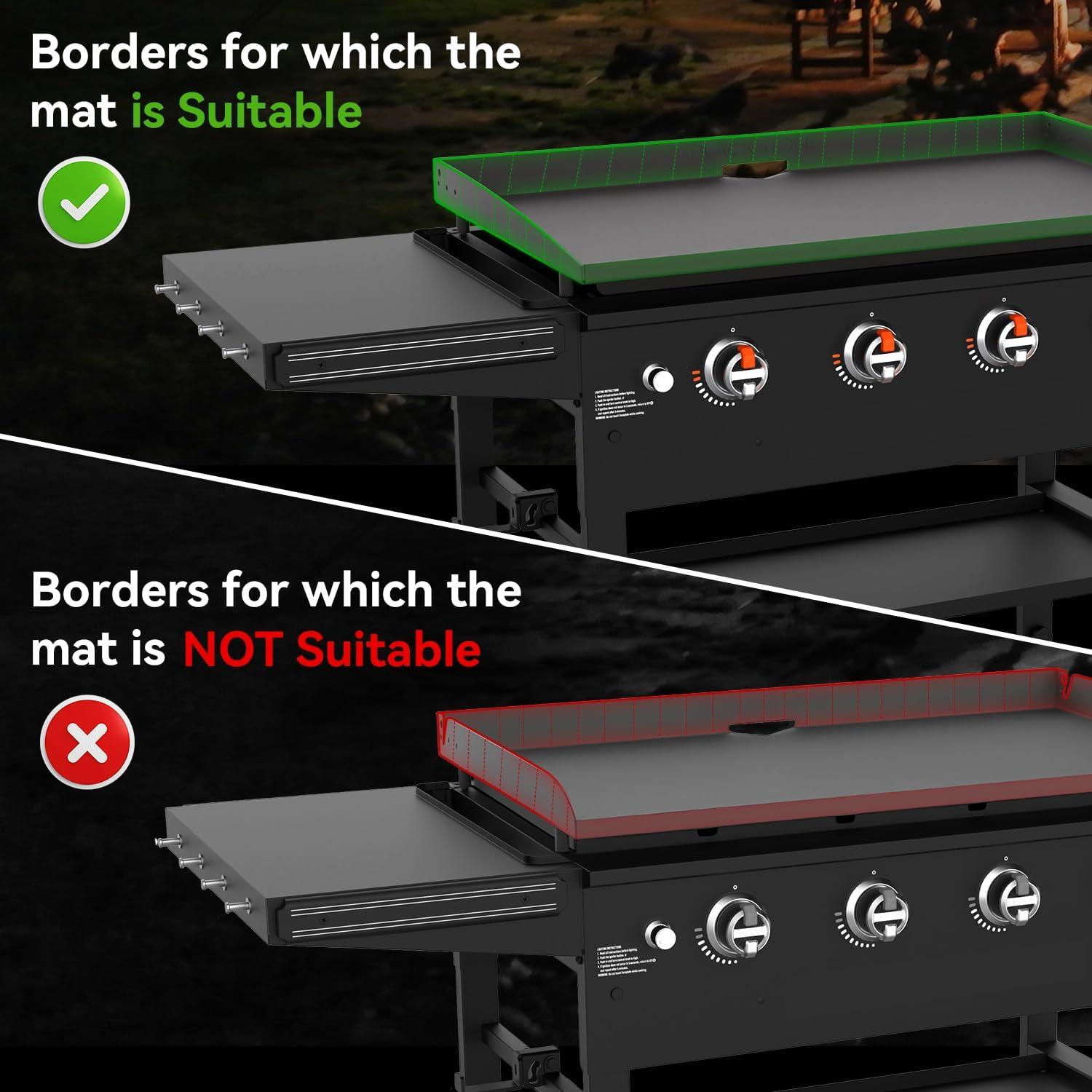 Cubierta de silicona Huchiz 28" para plancha Blackstone