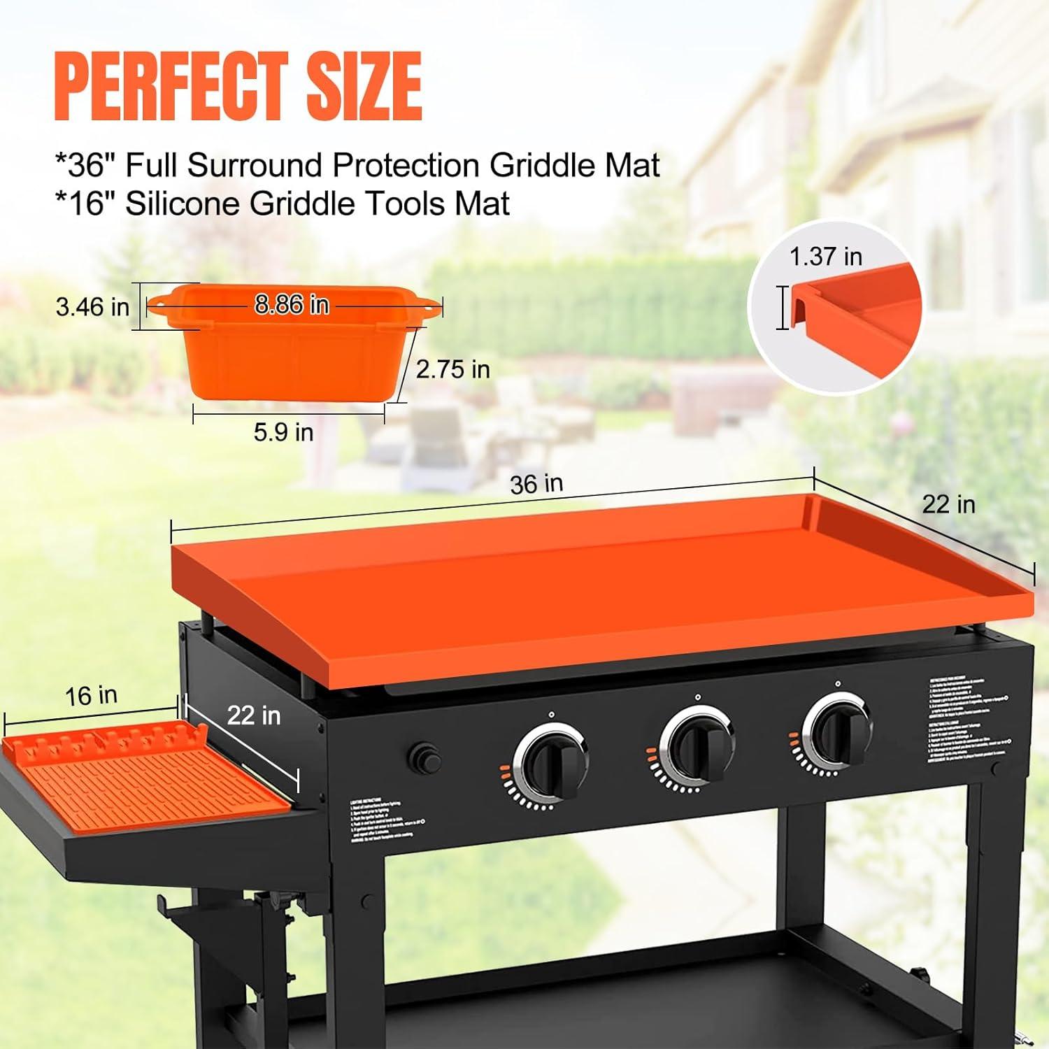 Cubierta de Silicona Joyhalo 91 cm para Plancha Blackstone