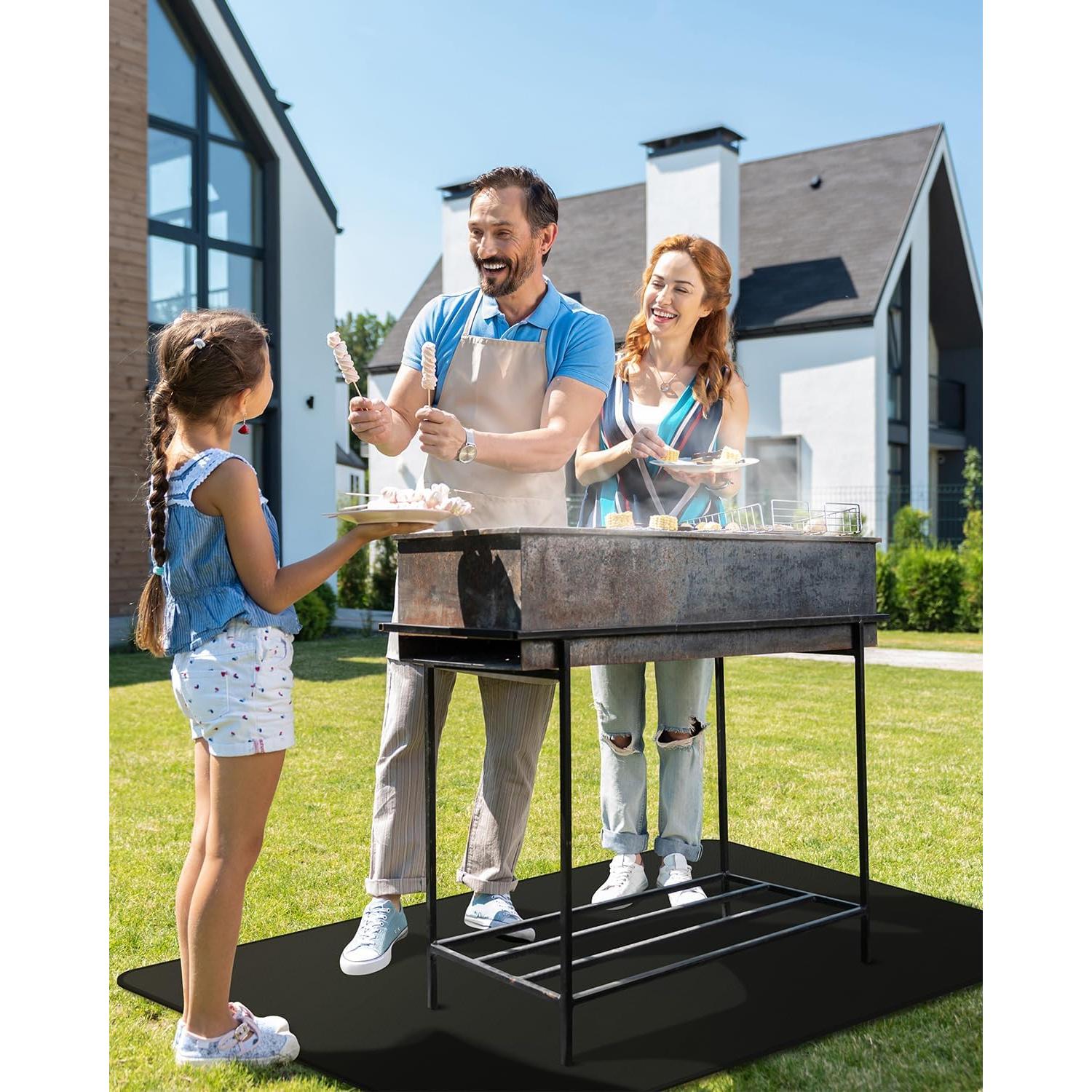 Alfombrilla para Parrilla FIREWESS 60,96 x 106,68 cm Impermeable