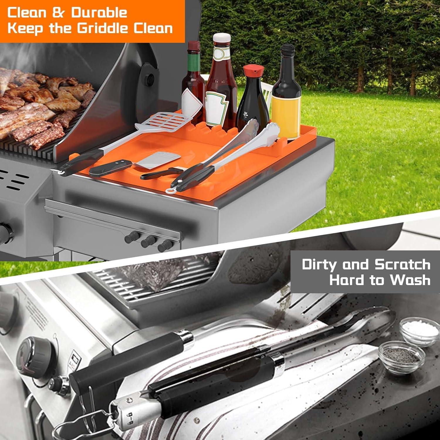 Alfombrilla de Silicona para Parrilla Blackstone 43x29 cm