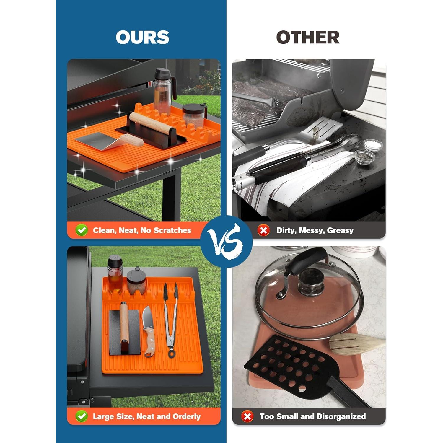 Almohadilla de Silicona para Parrilla Blackstone 40,6x29,2cm