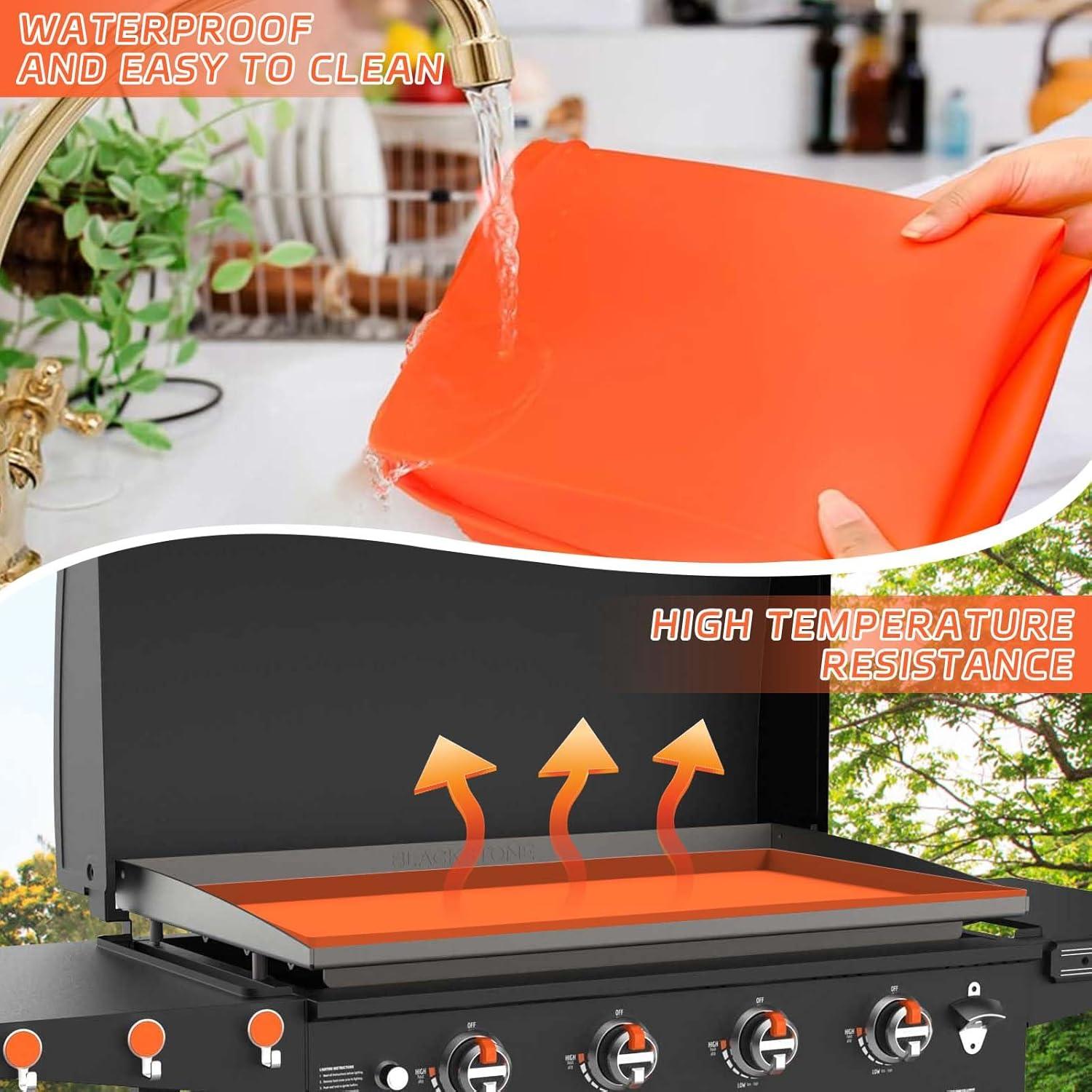 Tapete de Silicona Naranja MBYLOEBA para Plancha 91 cm