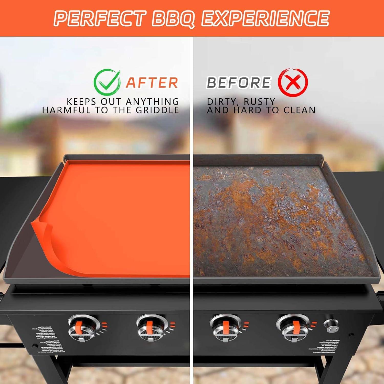 Tapete de Silicona Naranja MBYLOEBA para Plancha 91 cm